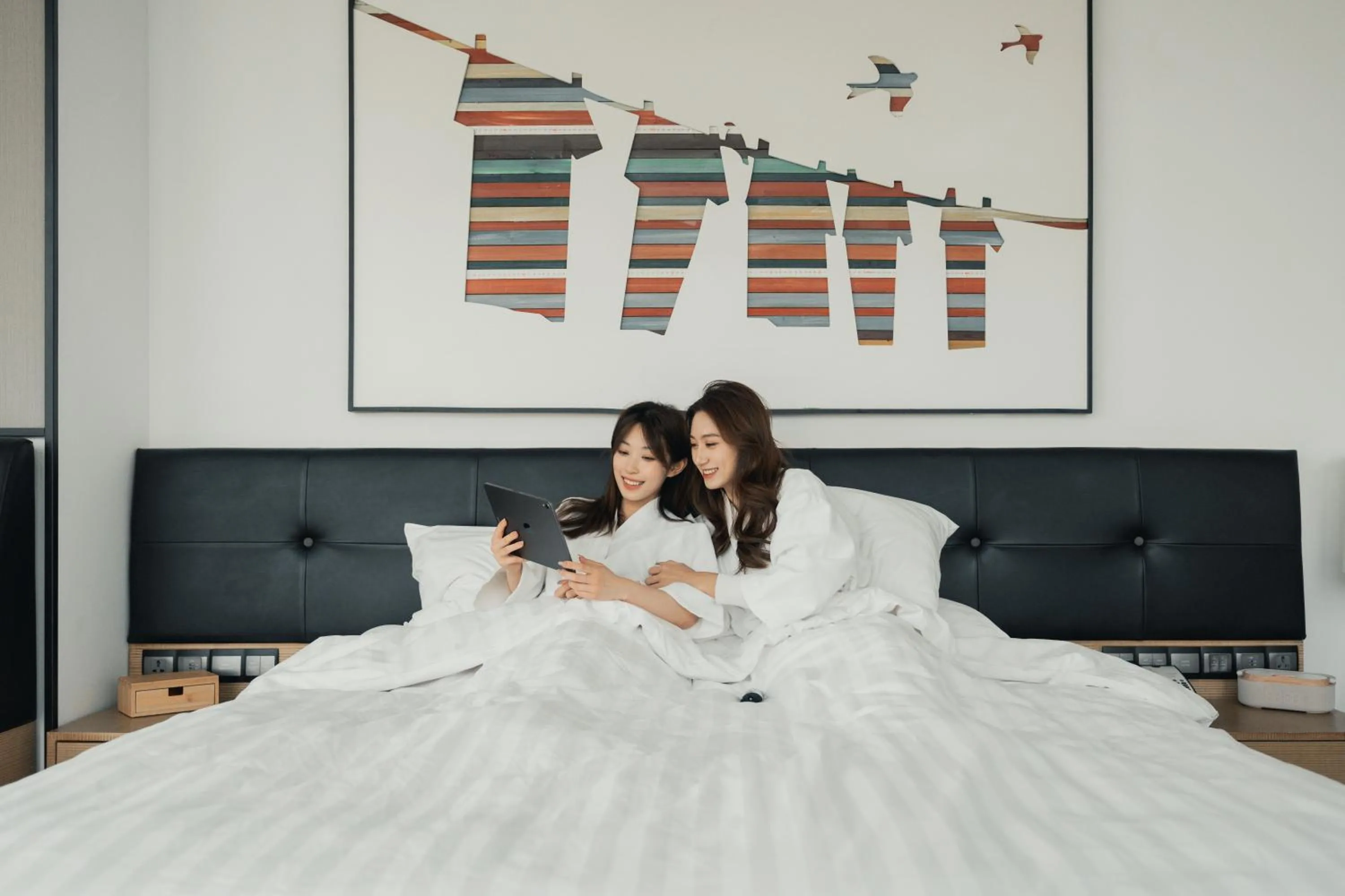 Bed in JEN Beijing by Shangri-La