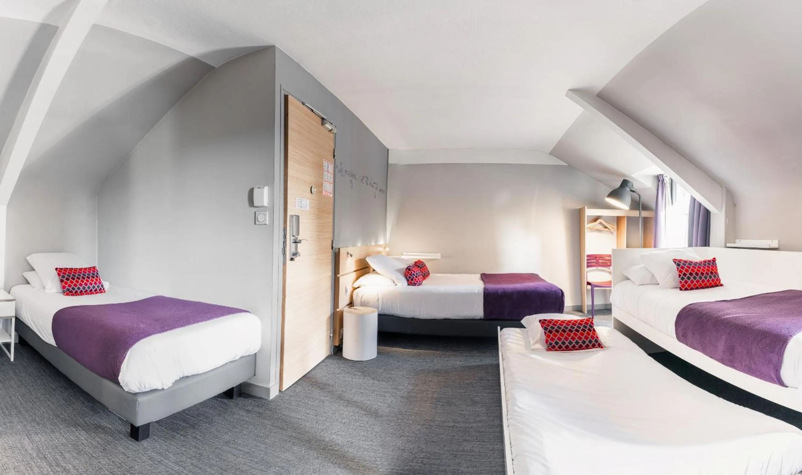 Bedroom, Bed in Hôtel du Château Dinan - Originals Boutique