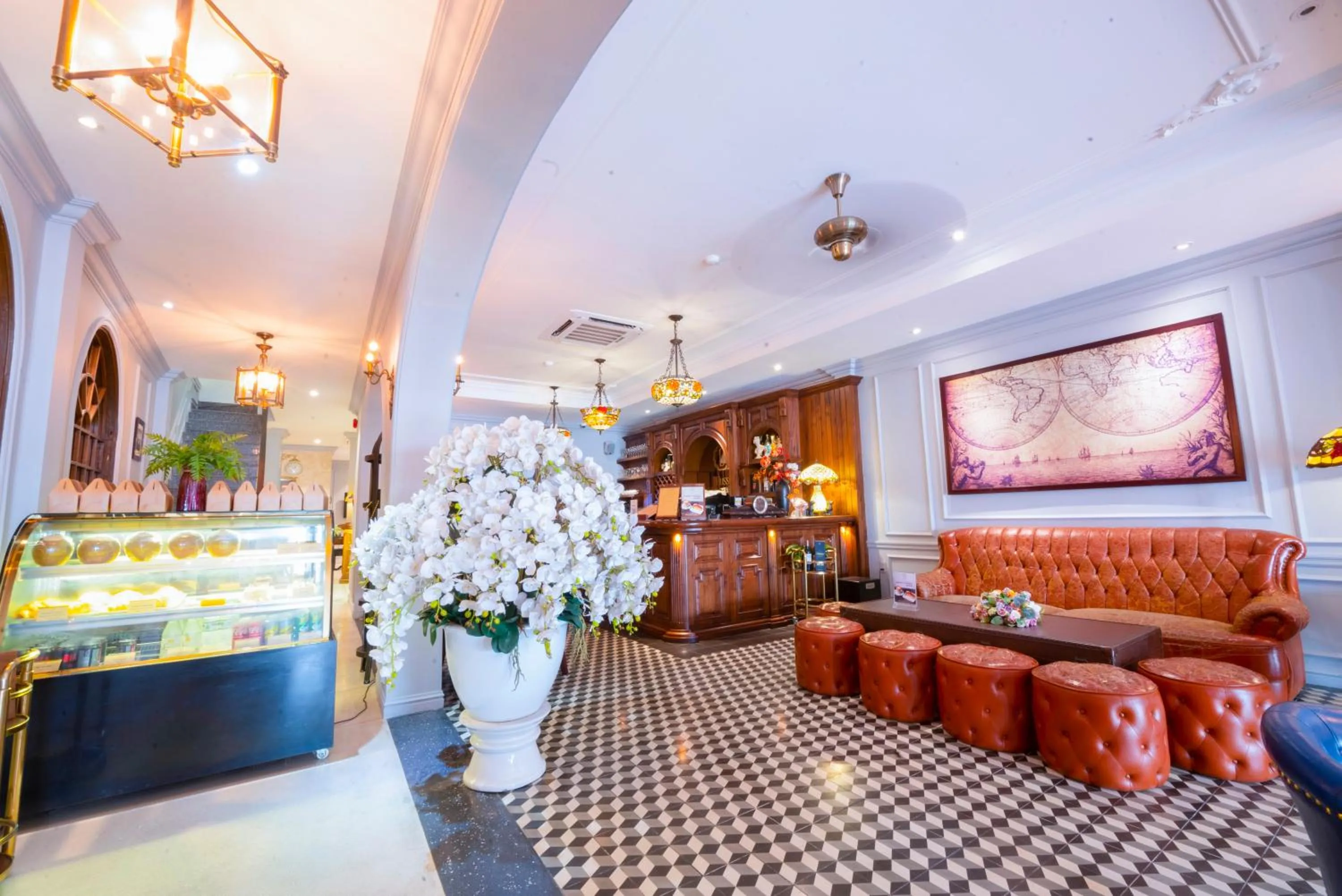 Lounge or bar in Di lusso Boutique Hotel Riverside Danang