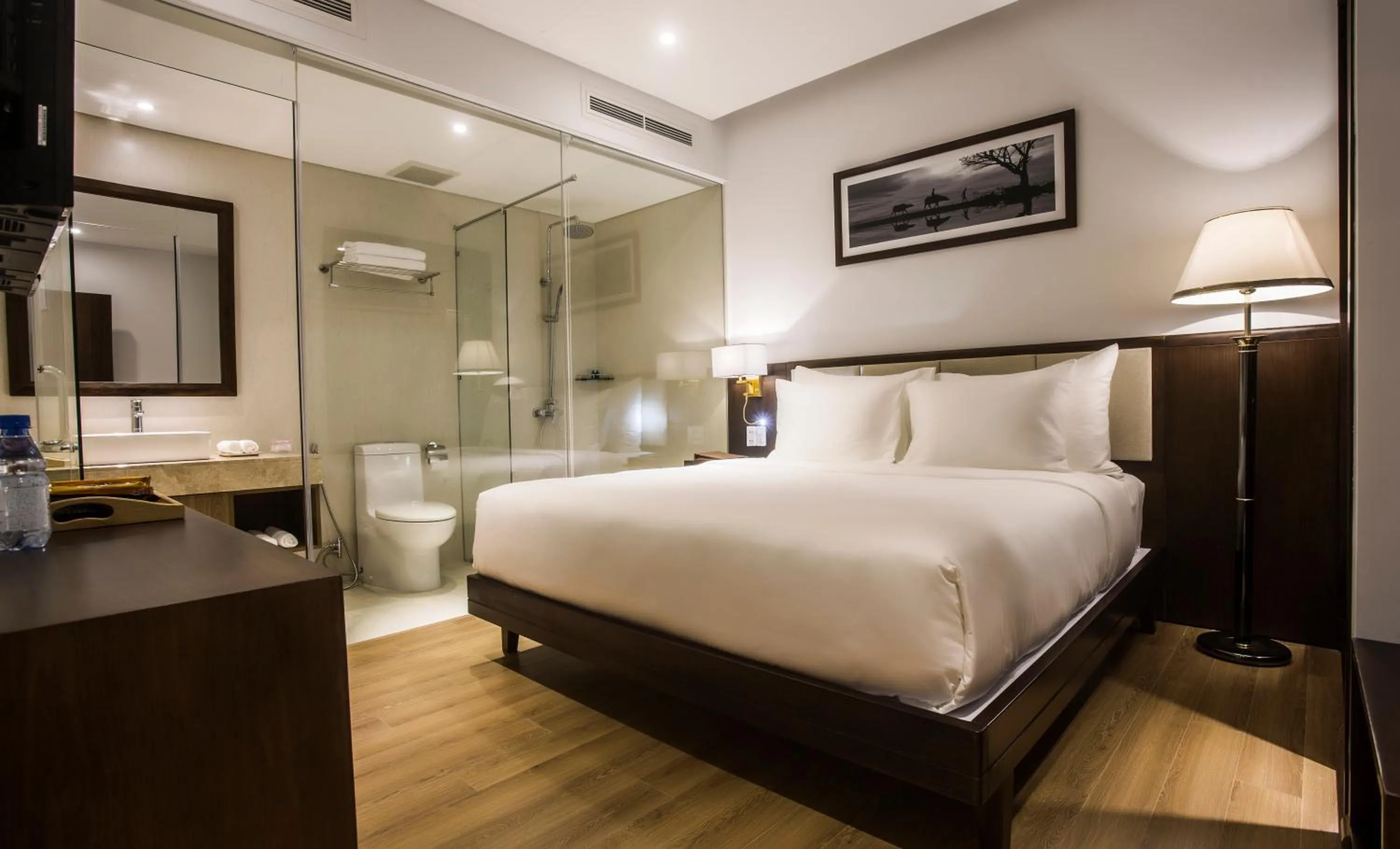 Bed in Di lusso Boutique Hotel Riverside Danang