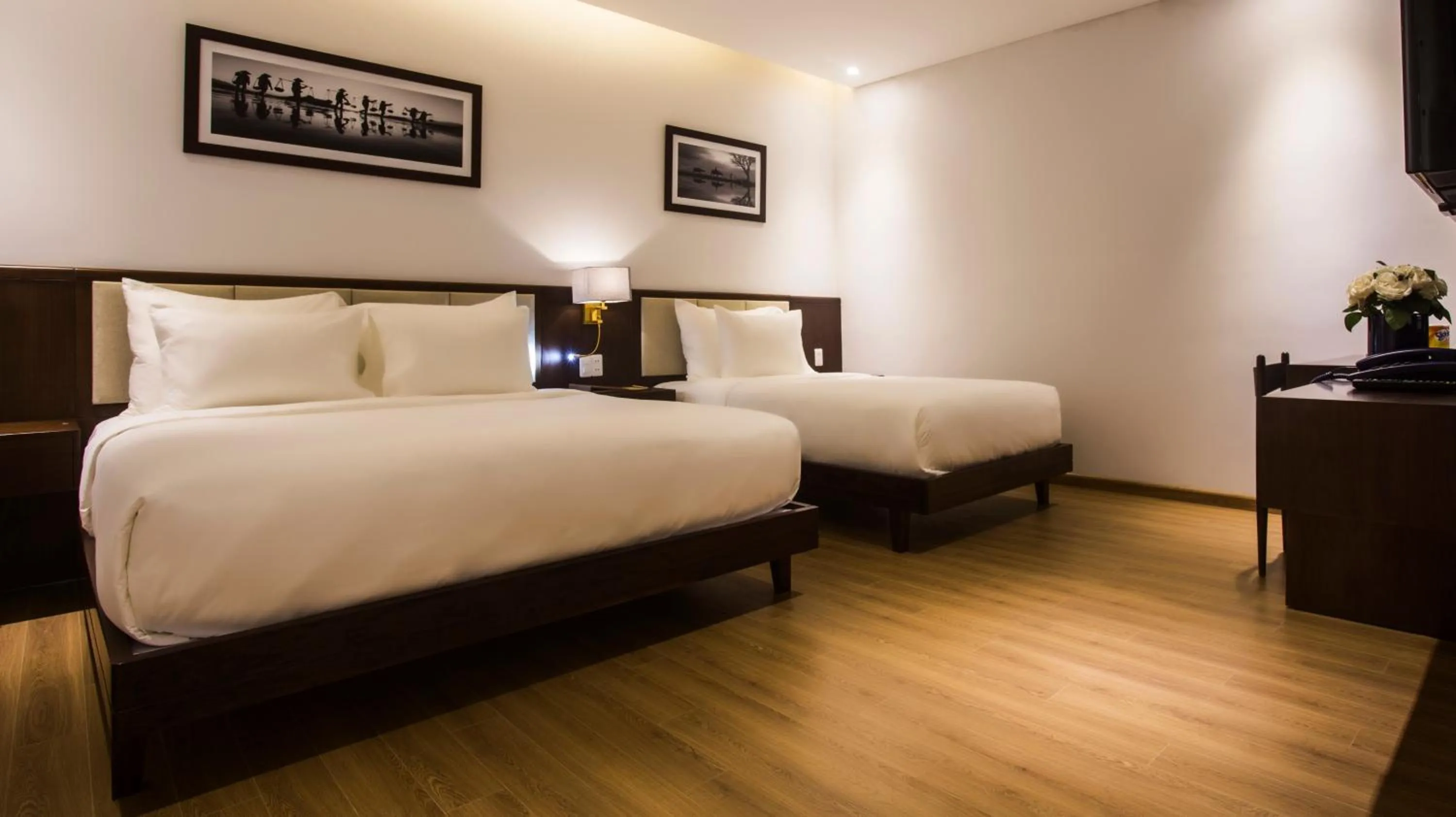 Bed in Di lusso Boutique Hotel Riverside Danang