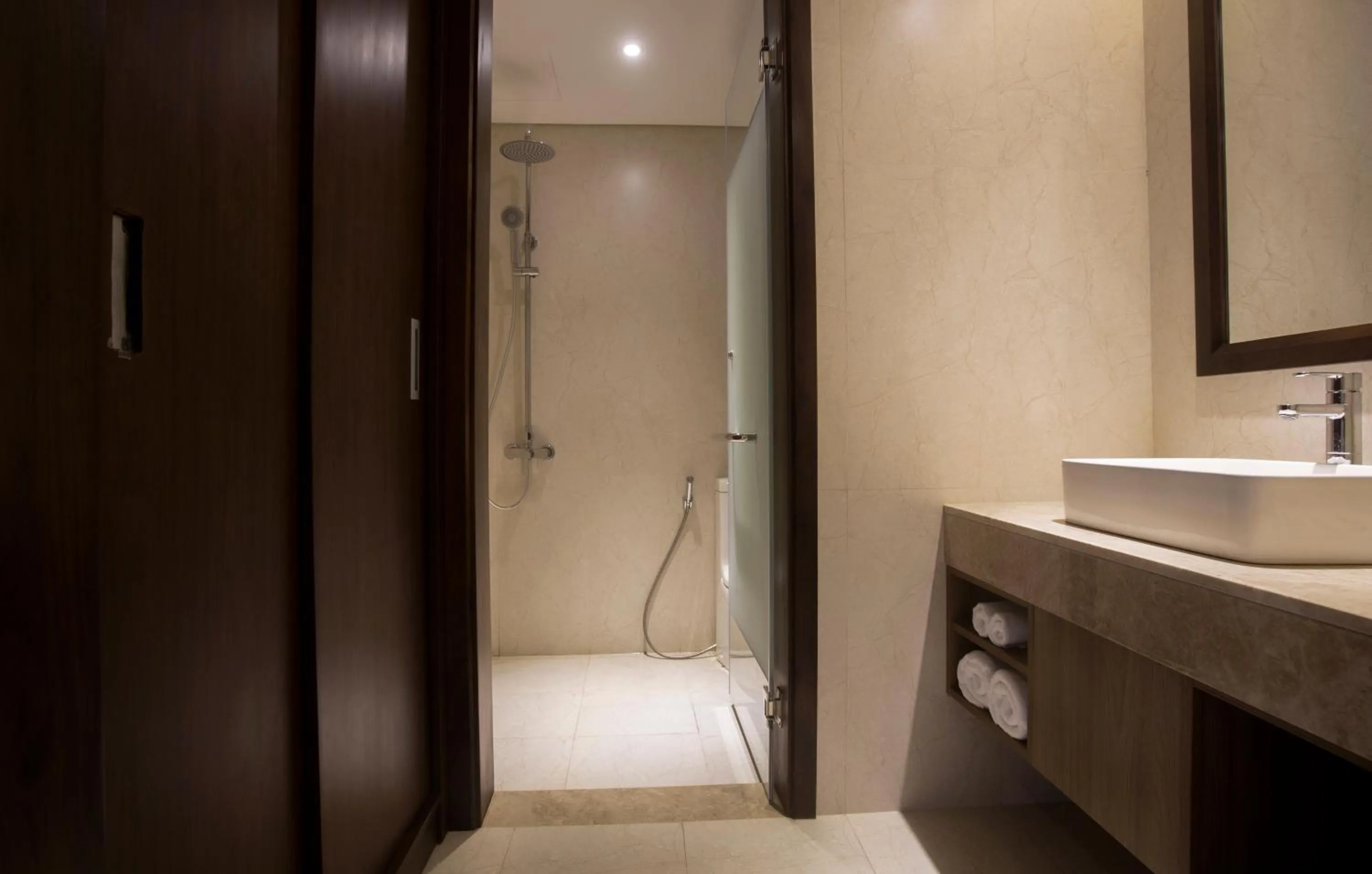 Shower in Di lusso Boutique Hotel Riverside Danang