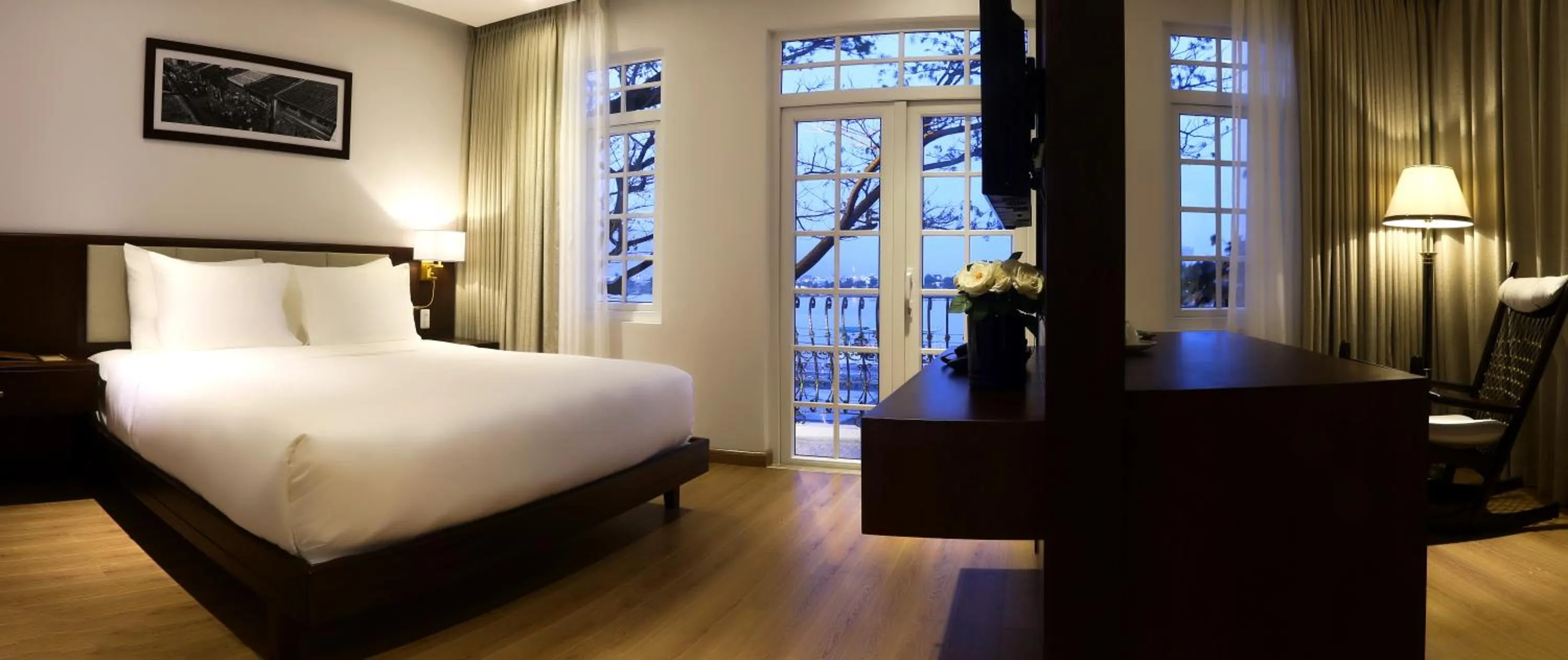 Bed in Di lusso Boutique Hotel Riverside Danang