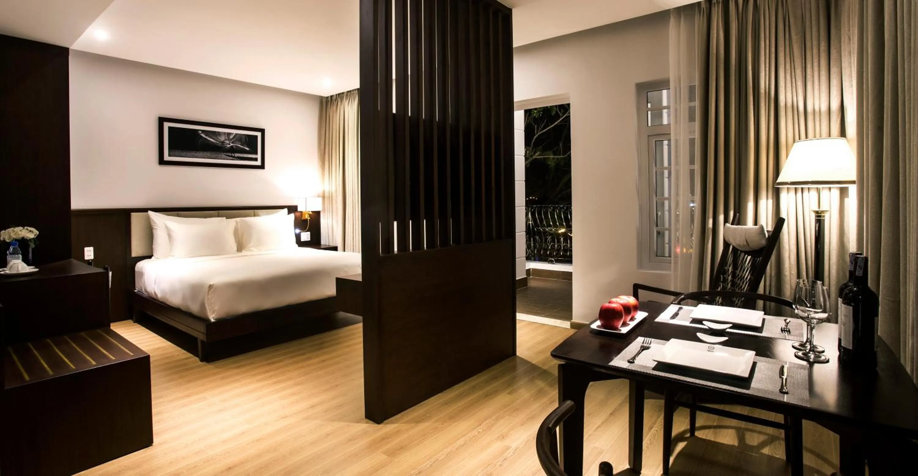 Bed in Di lusso Boutique Hotel Riverside Danang