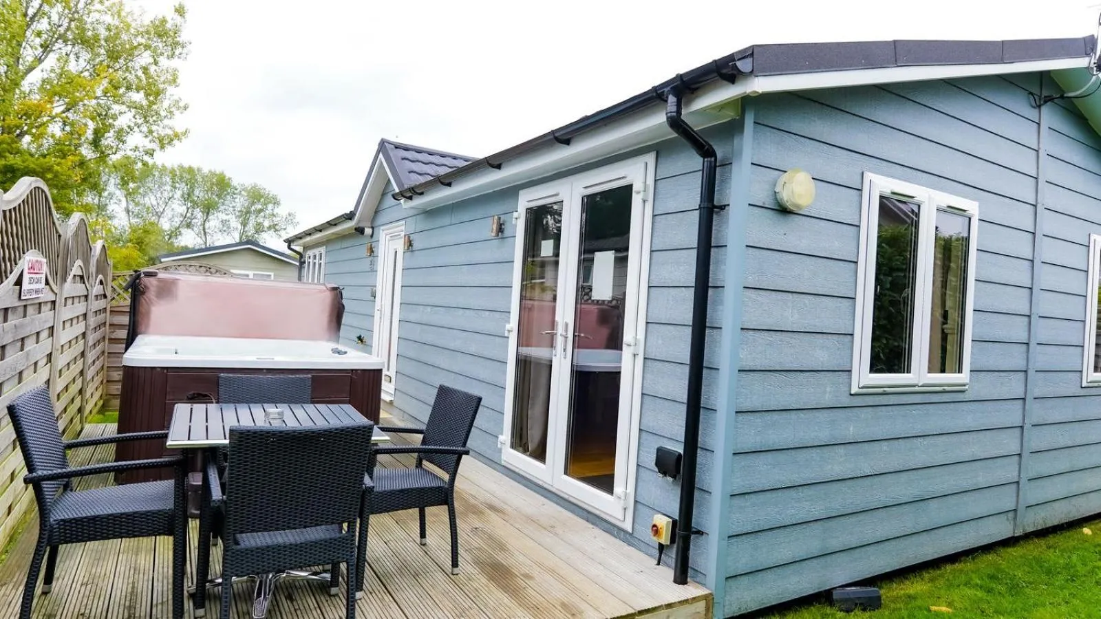 Property building in Golden Cross Holiday Park