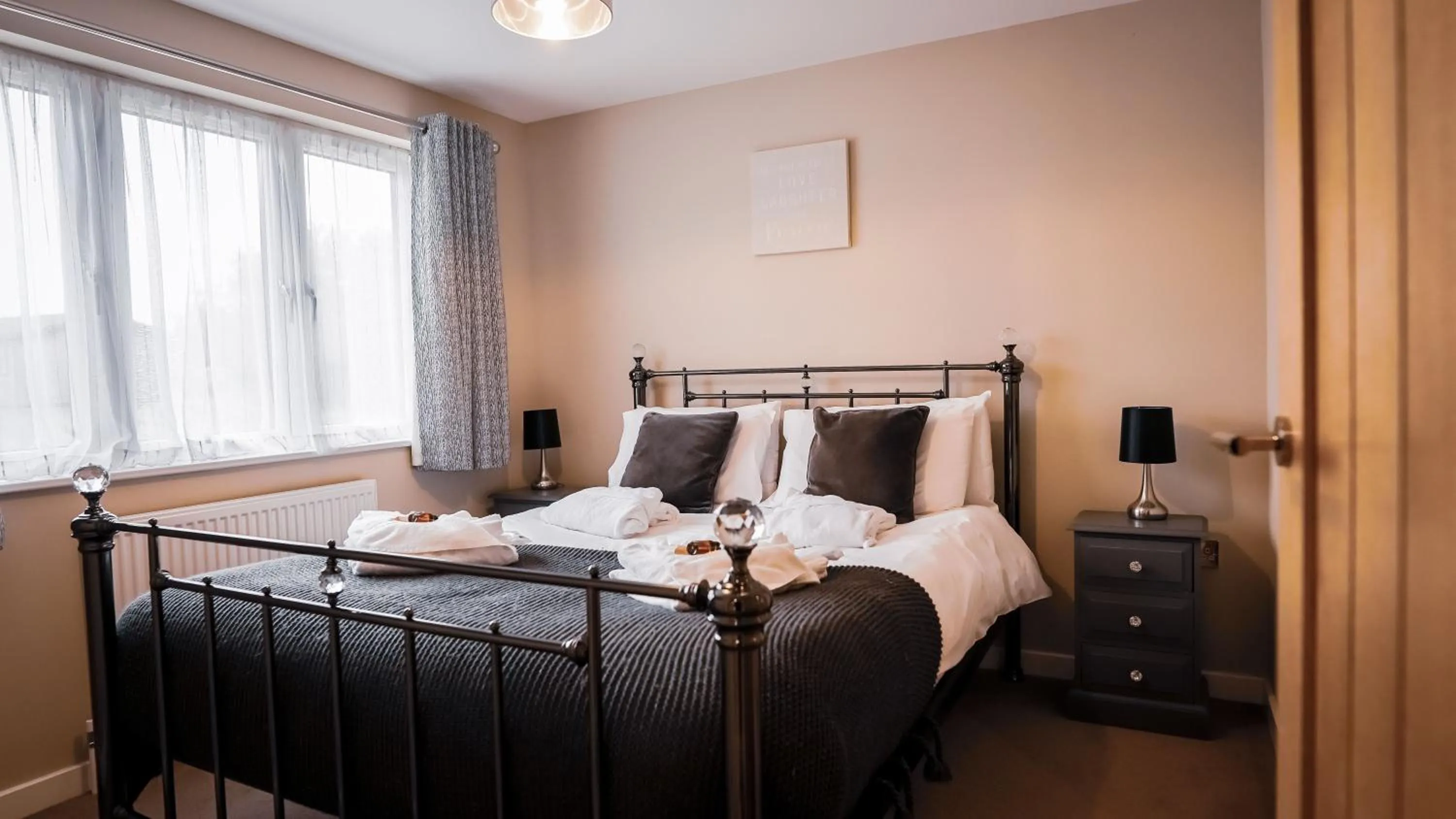 Bed in Golden Cross Holiday Park