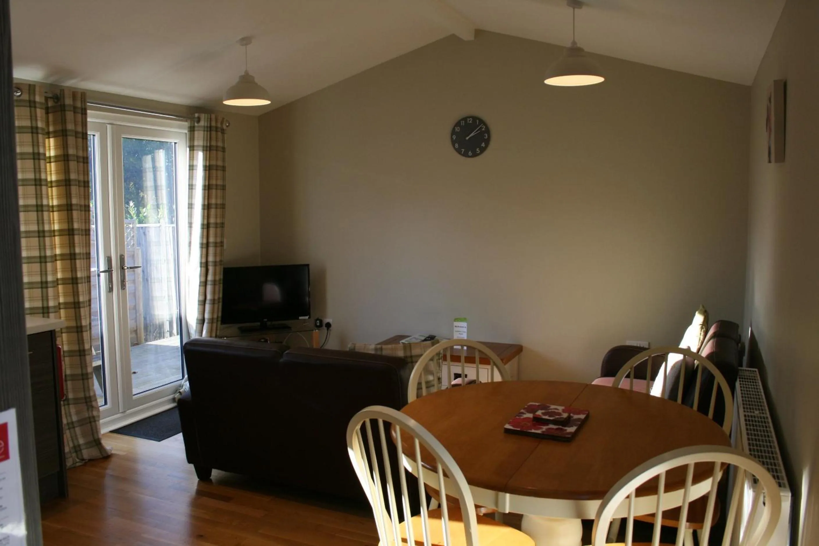 Dining area in Golden Cross Holiday Park