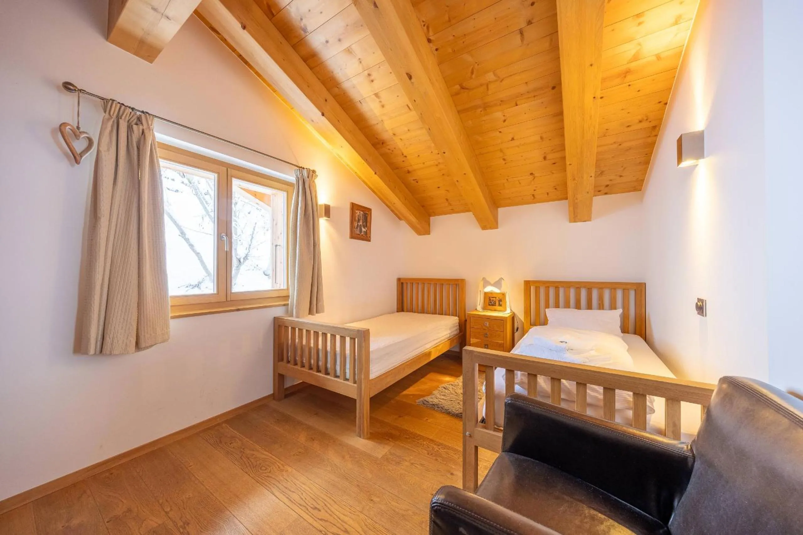 Bed in Chalet Enchanteur