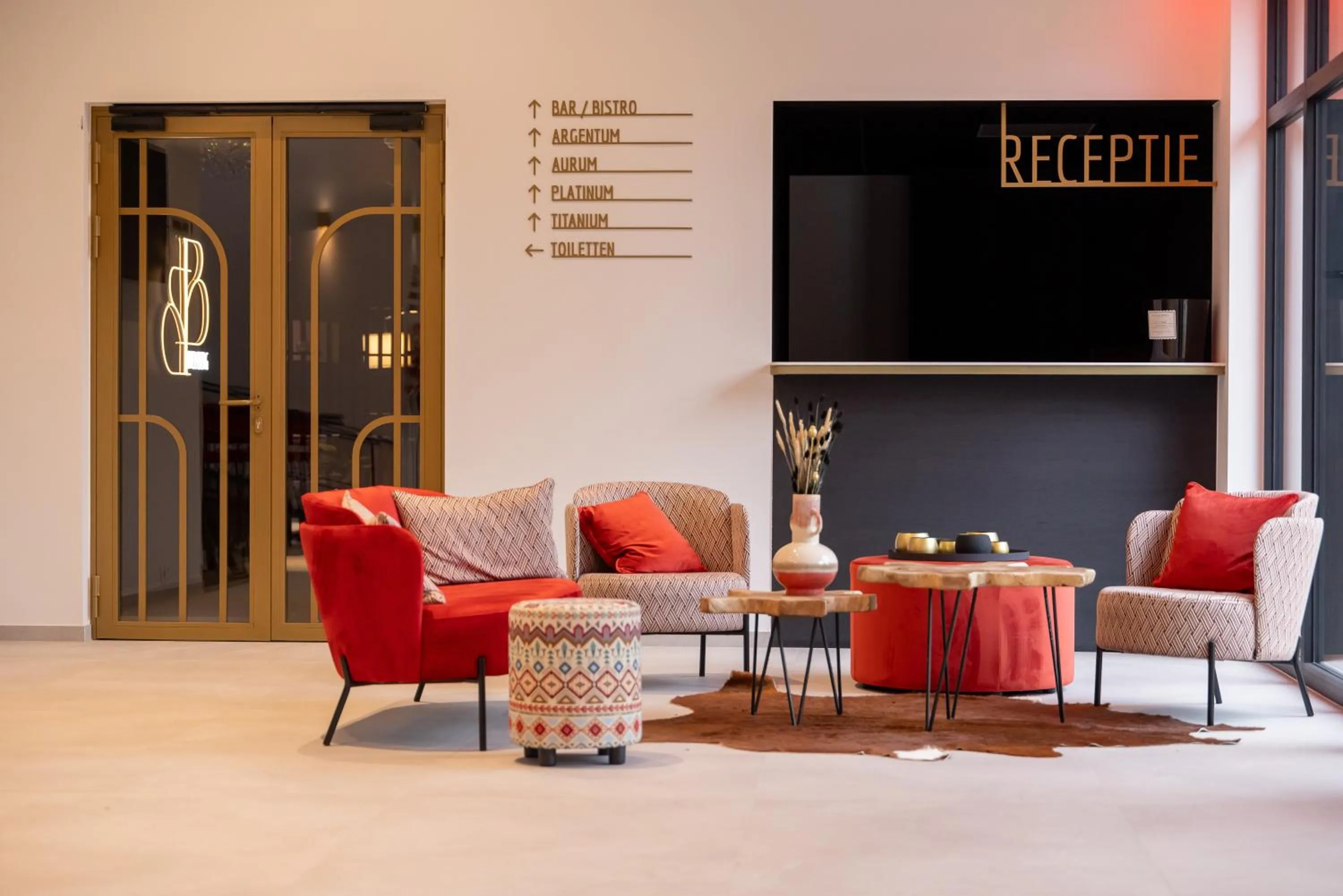 Lobby or reception in Bremberg Hotel