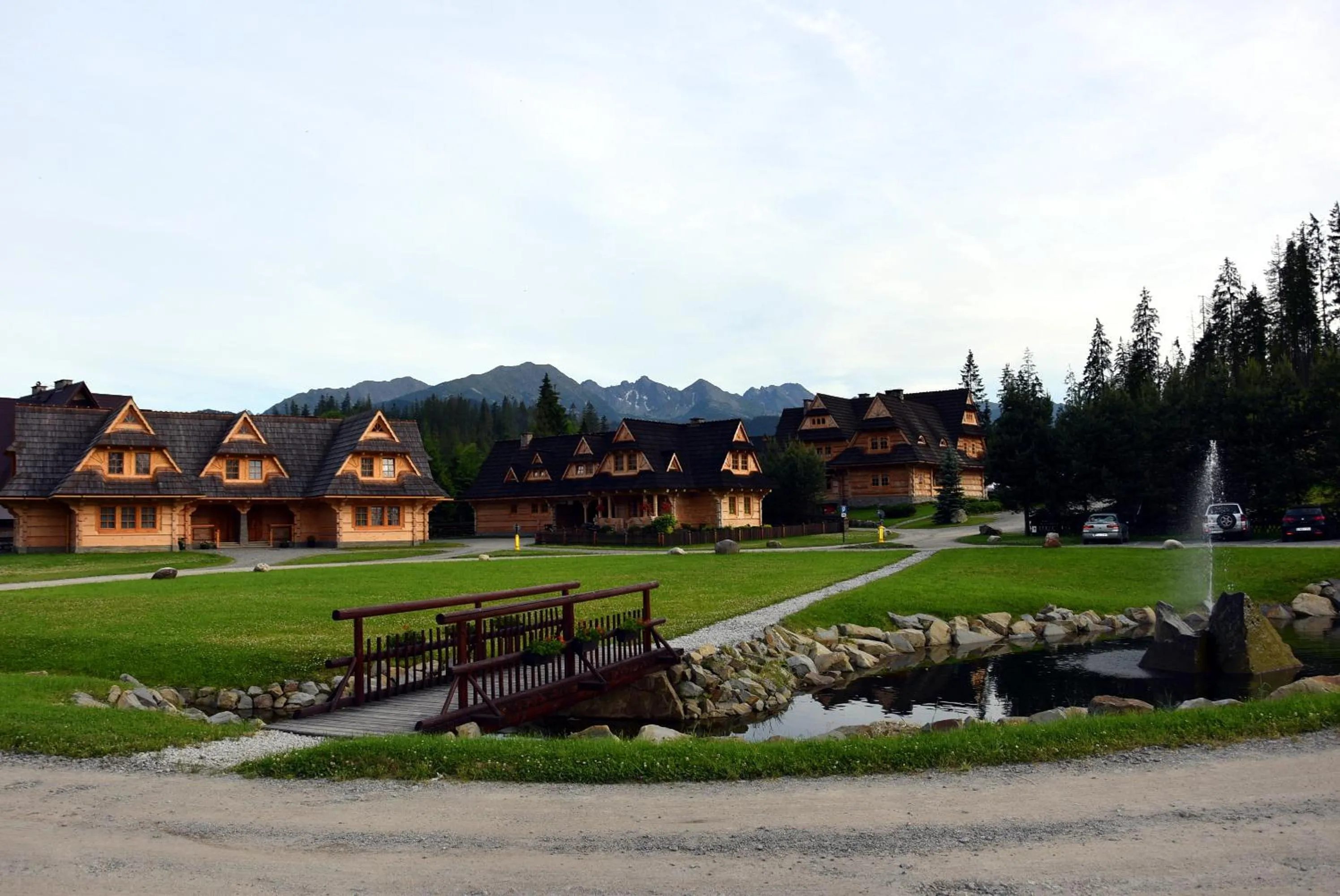 Natural landscape in Tatrzański Bór Apartamenty