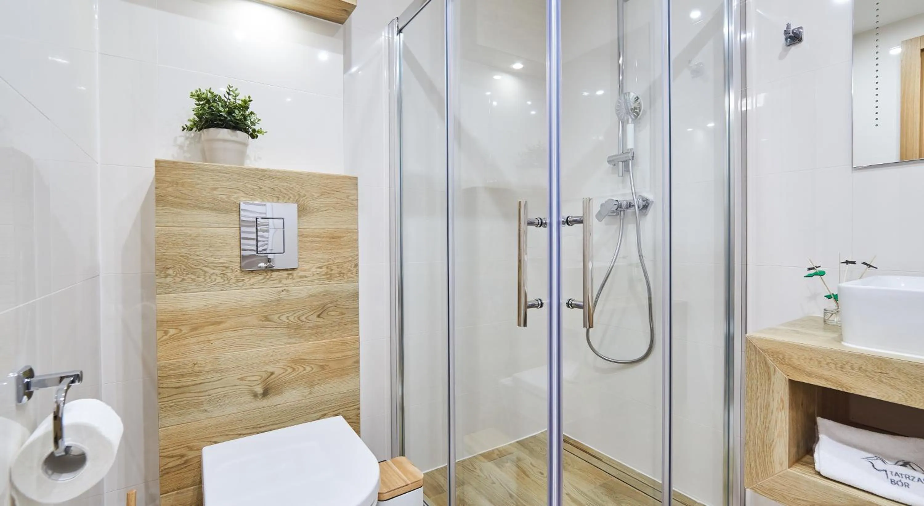 Shower in Tatrzański Bór Apartamenty
