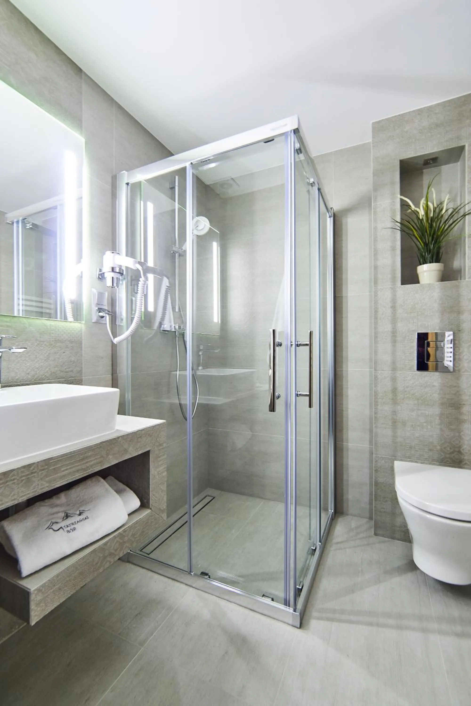 Shower in Tatrzański Bór Apartamenty