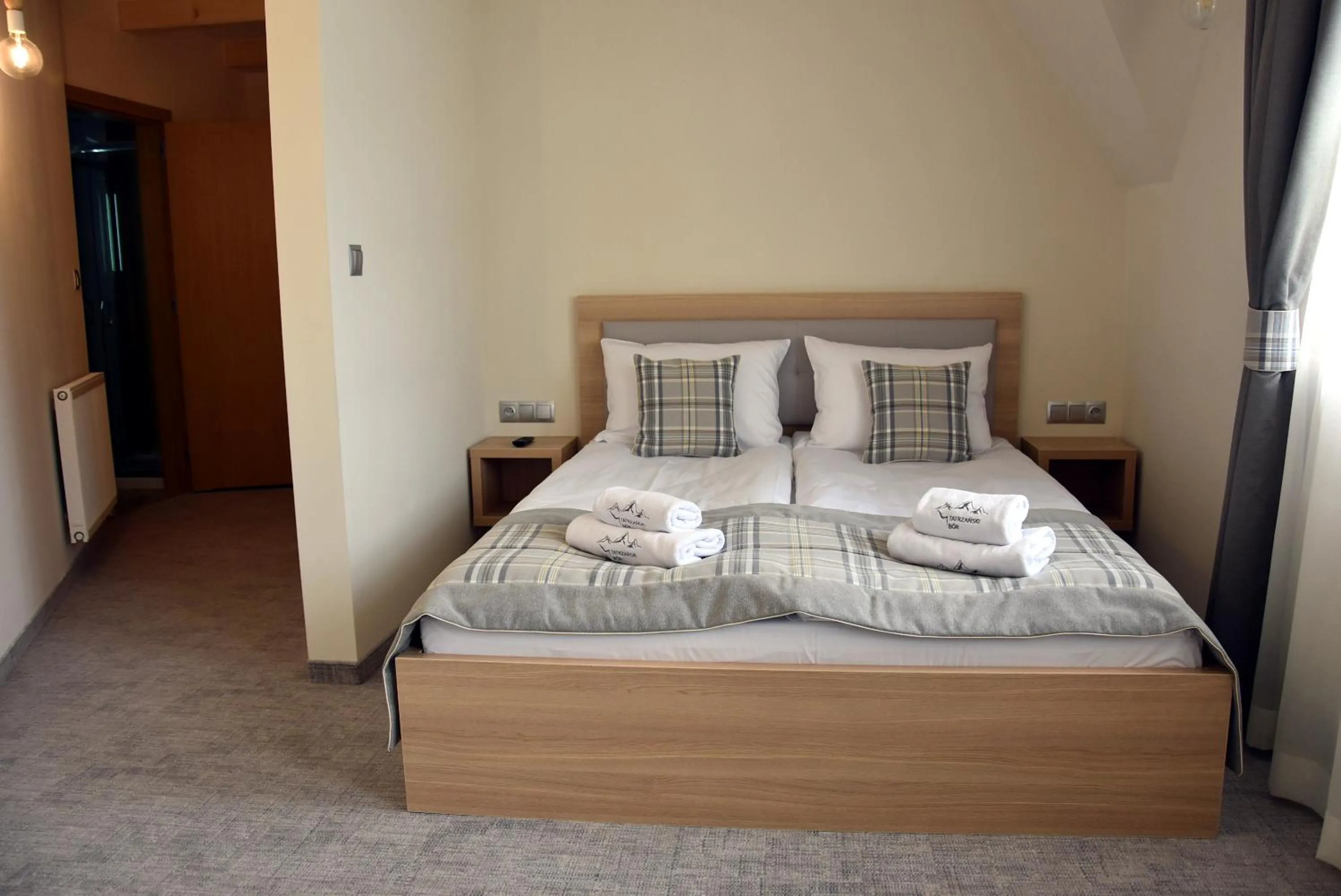 Bed in Tatrzański Bór Apartamenty