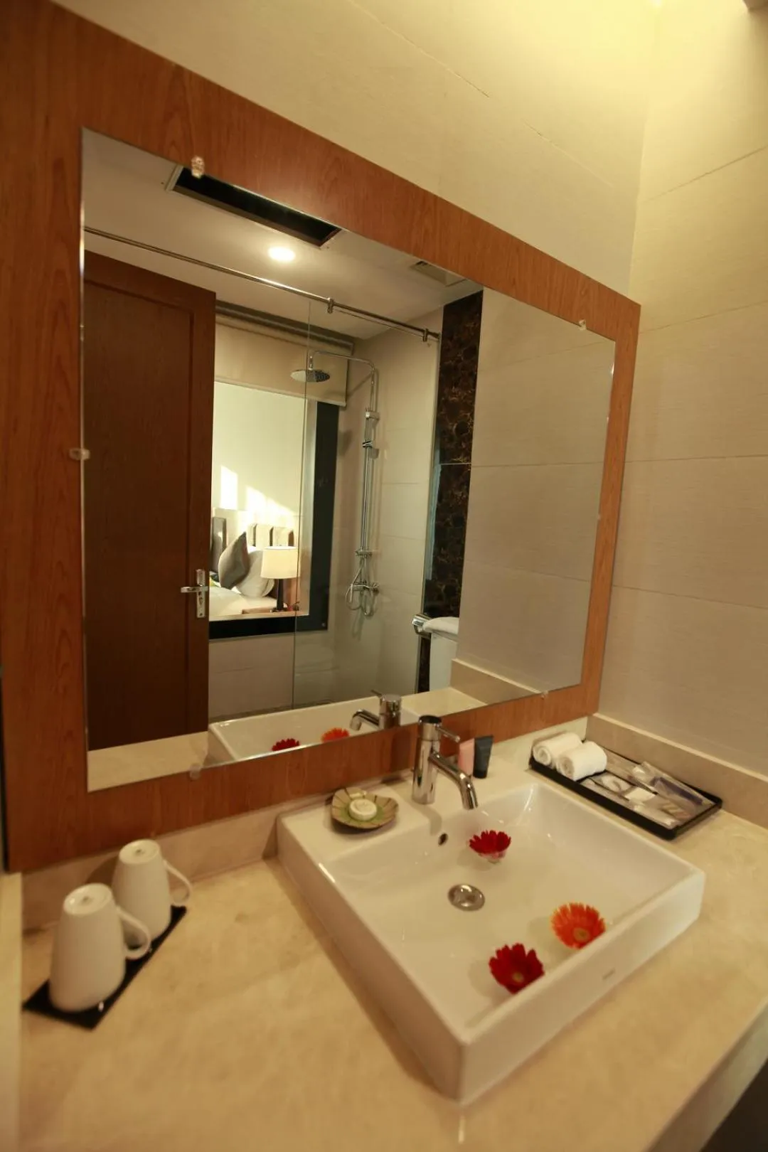 Bathroom in Muong Thanh Holiday Con Cuong