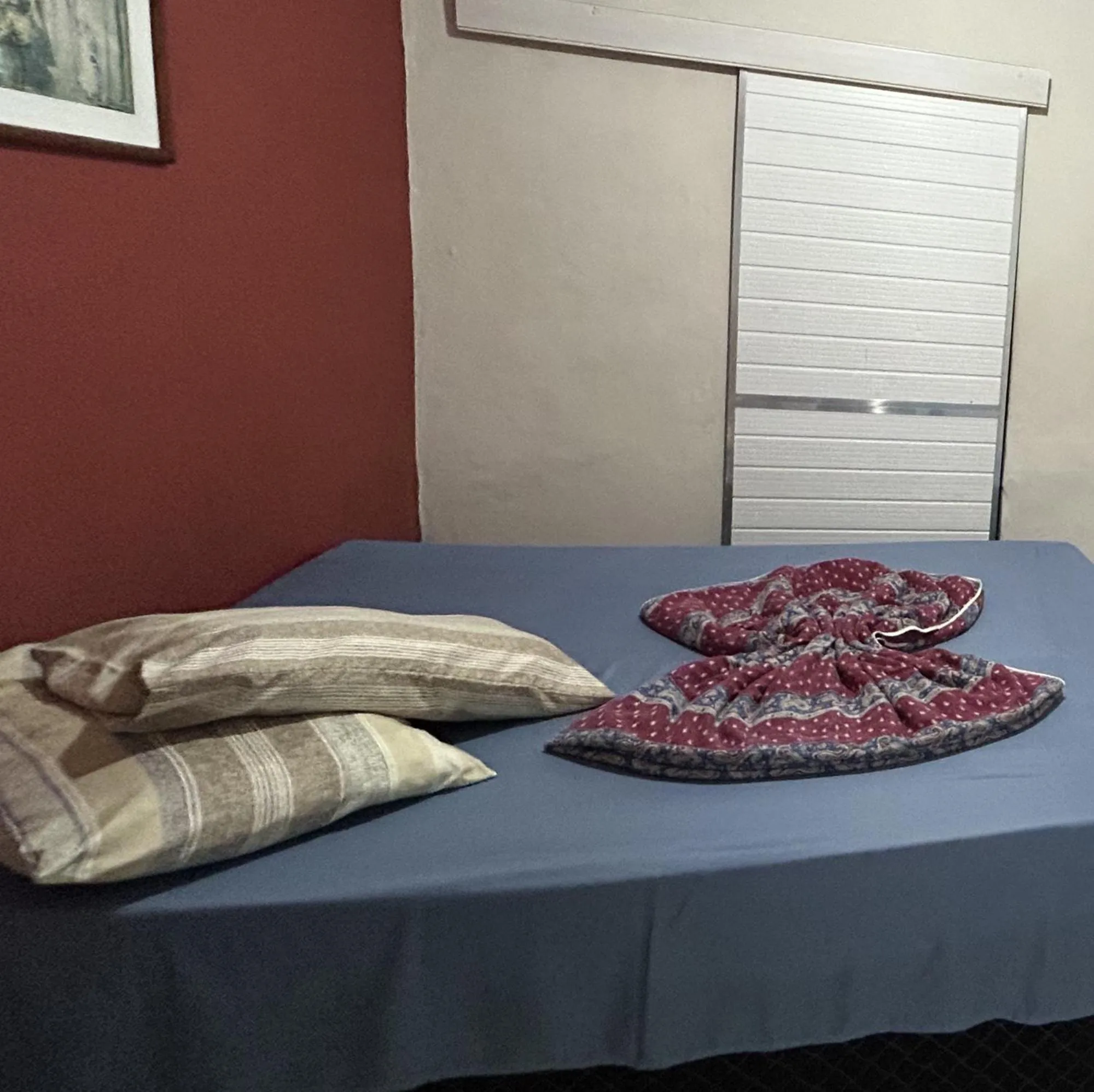 Bed in Pousada Orquidário