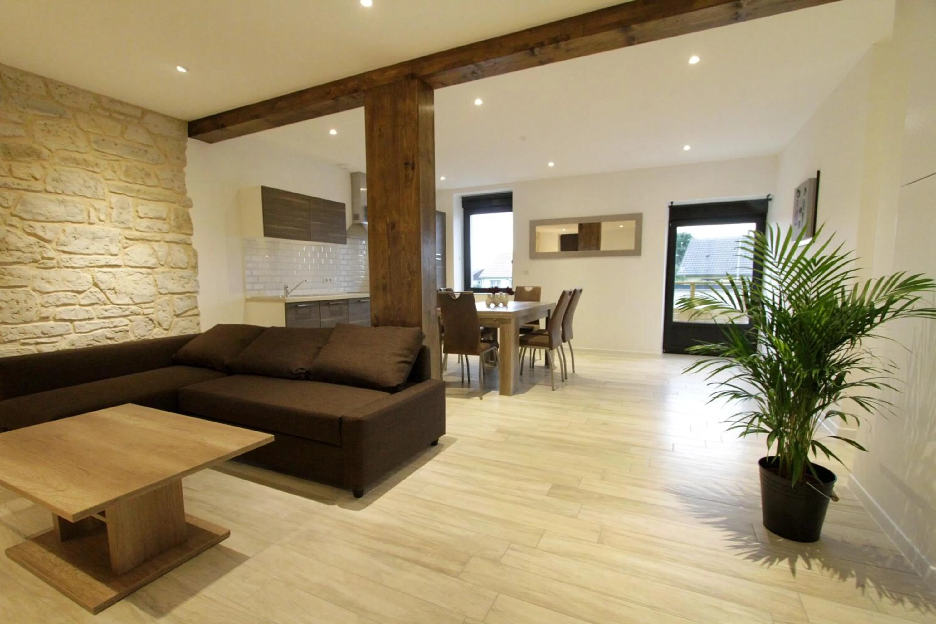 Kitchen or kitchenette in Le Moulin d'Oscar & Spa - Mulhouse Nord