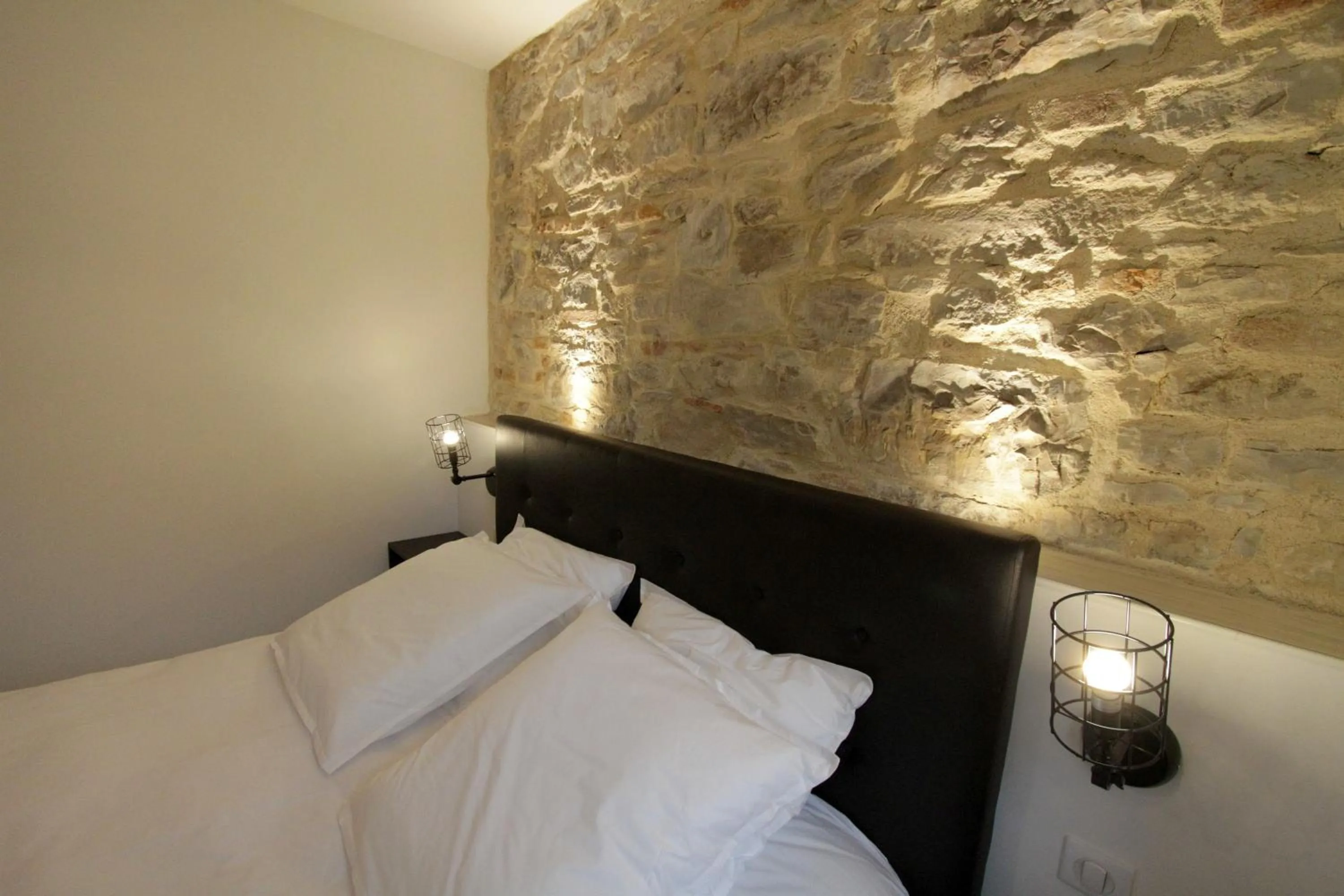 Bed in Le Moulin d'Oscar & Spa - Mulhouse Nord