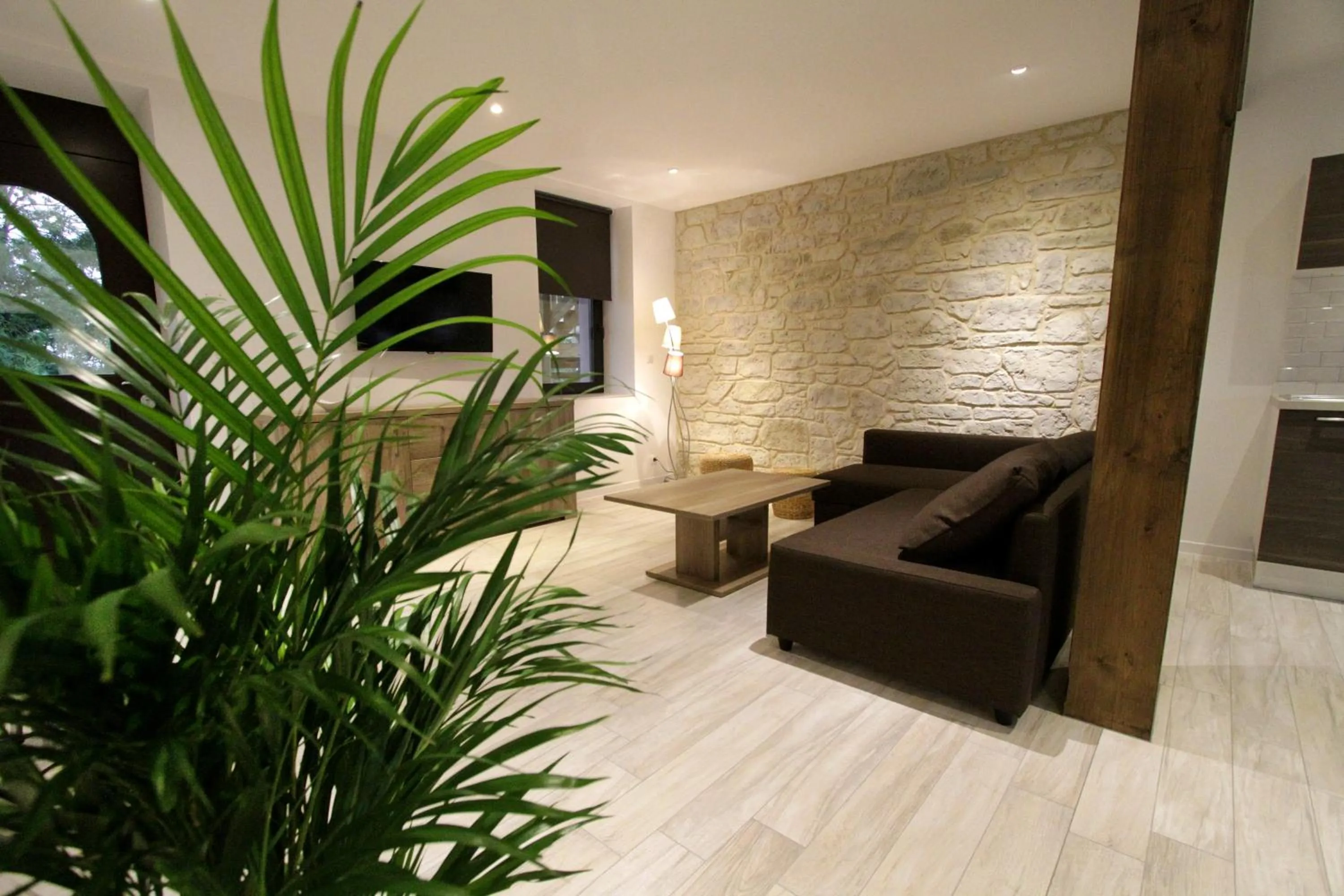 Living room in Le Moulin d'Oscar & Spa - Mulhouse Nord