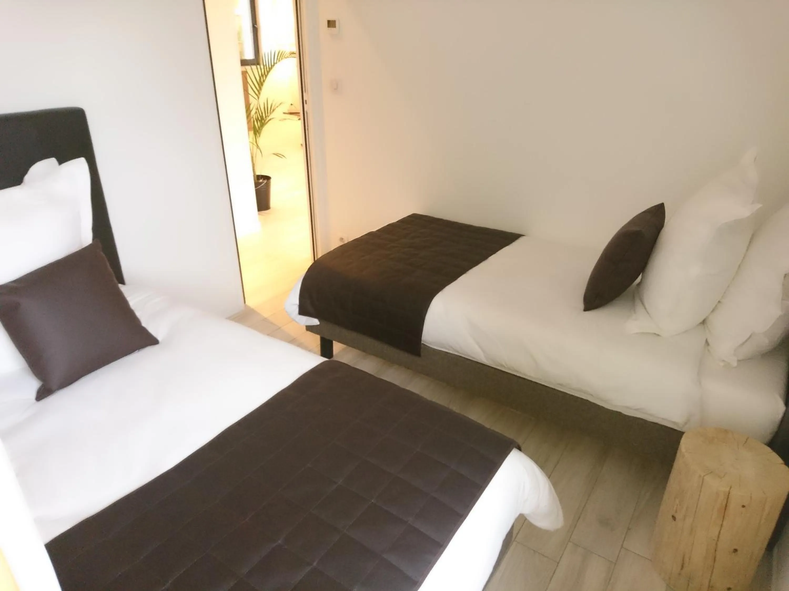 Bed in Le Moulin d'Oscar & Spa - Mulhouse Nord