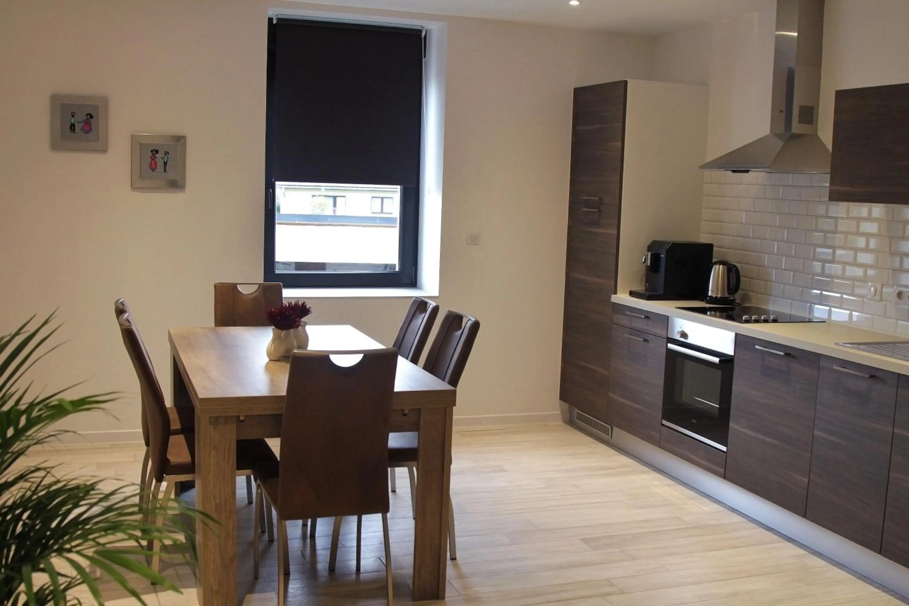 Kitchen or kitchenette in Le Moulin d'Oscar & Spa - Mulhouse Nord