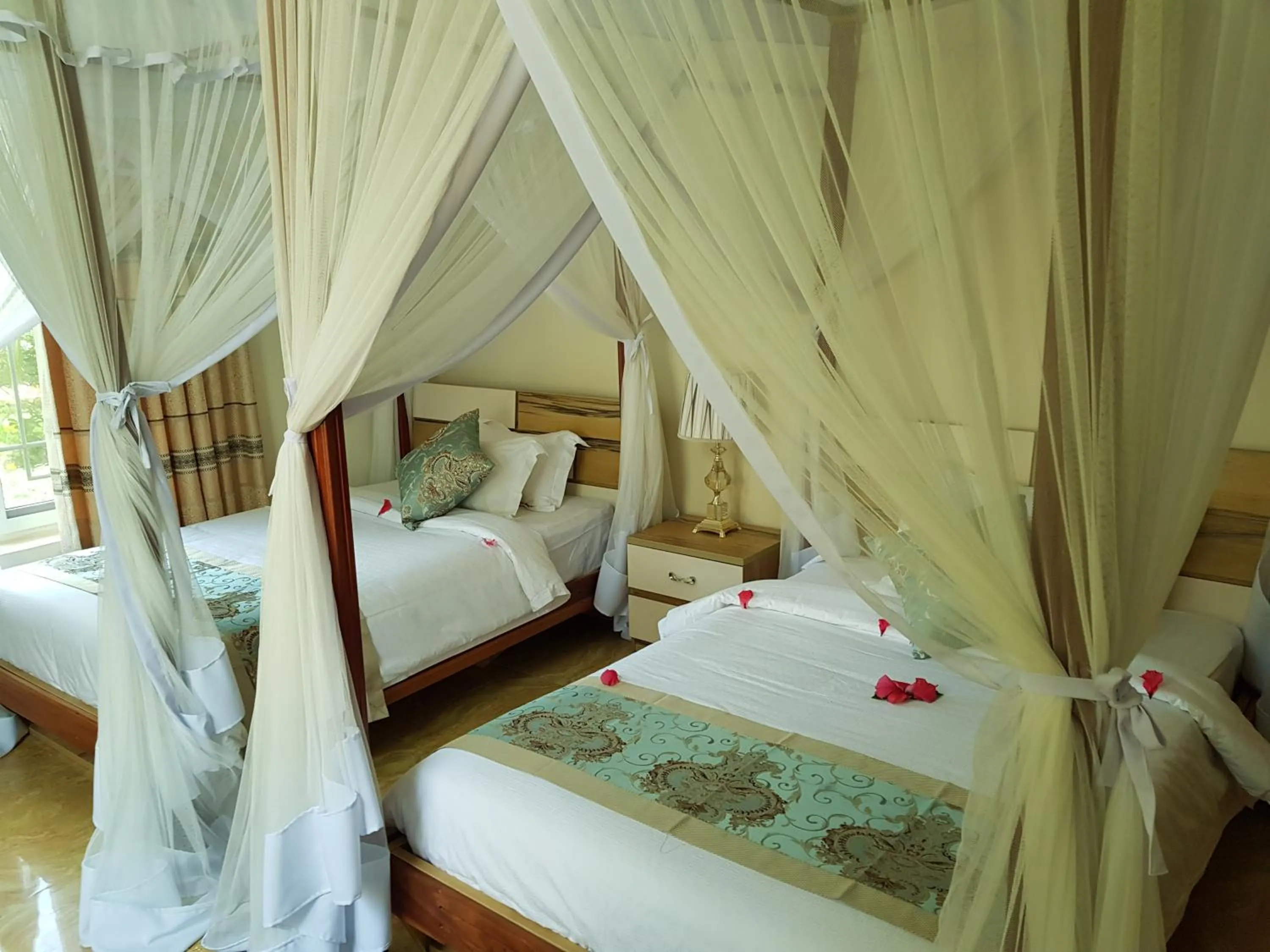 Bed in Royal Cliff Zanzibar