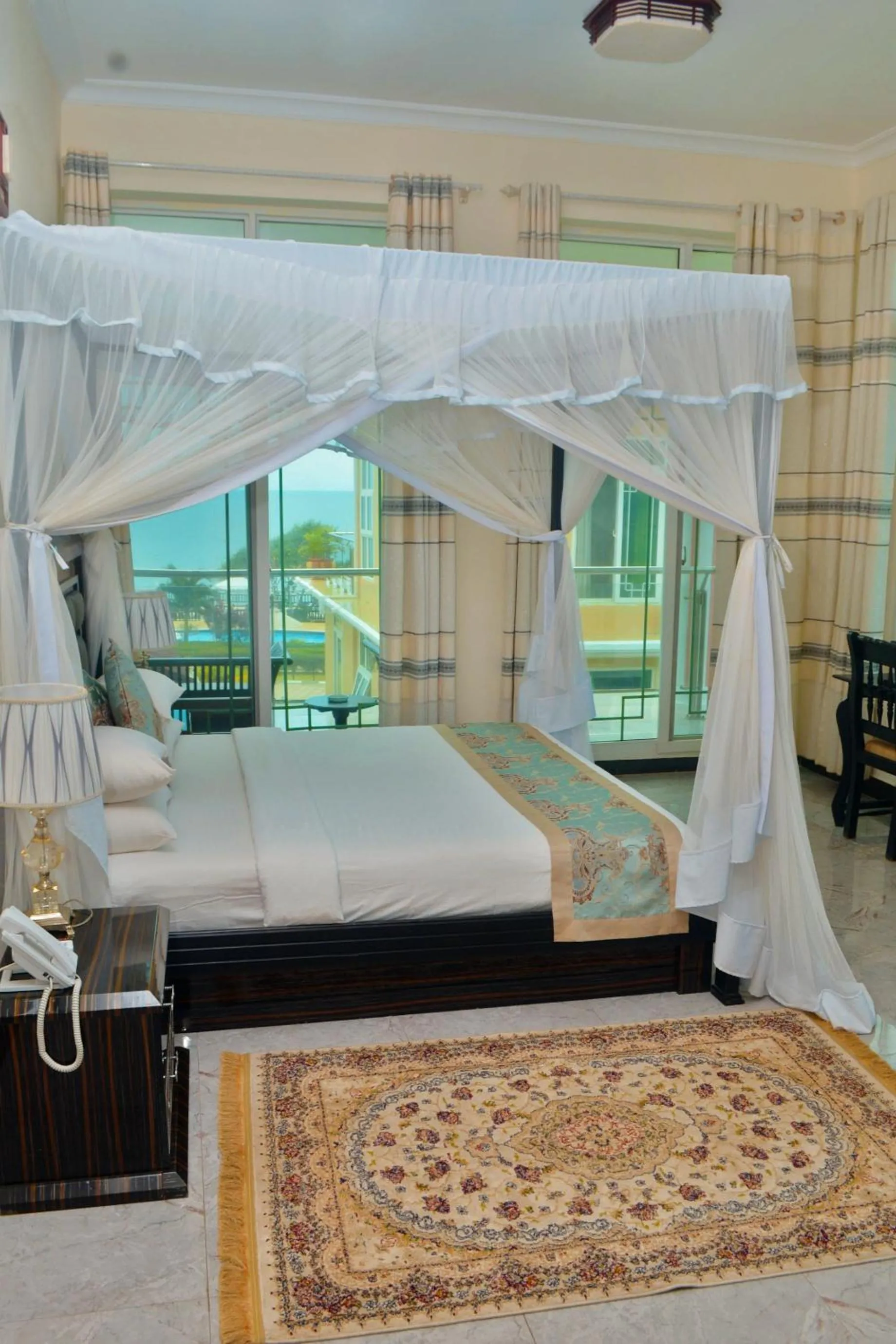 Bed in Royal Cliff Zanzibar