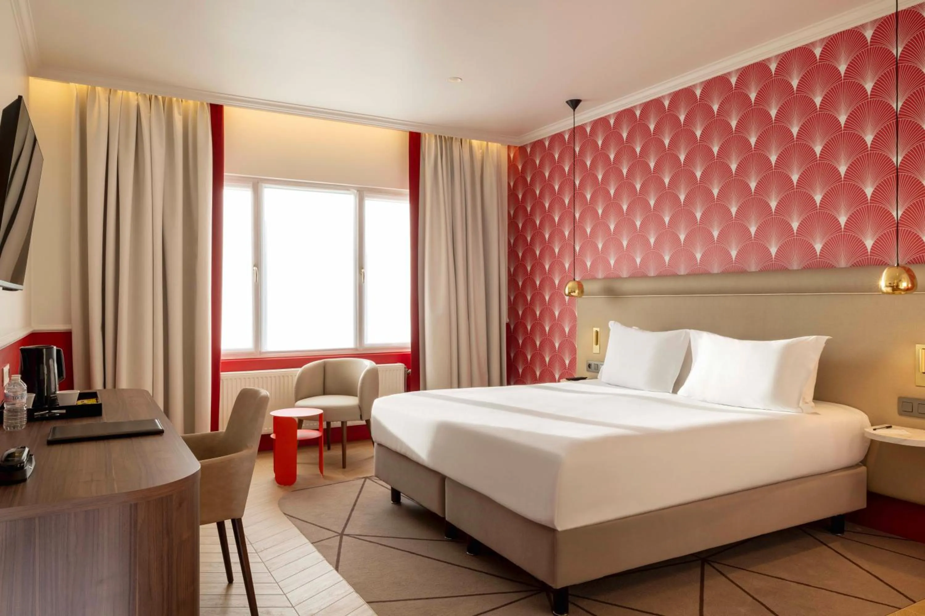 Bed in Hotel The Augustin