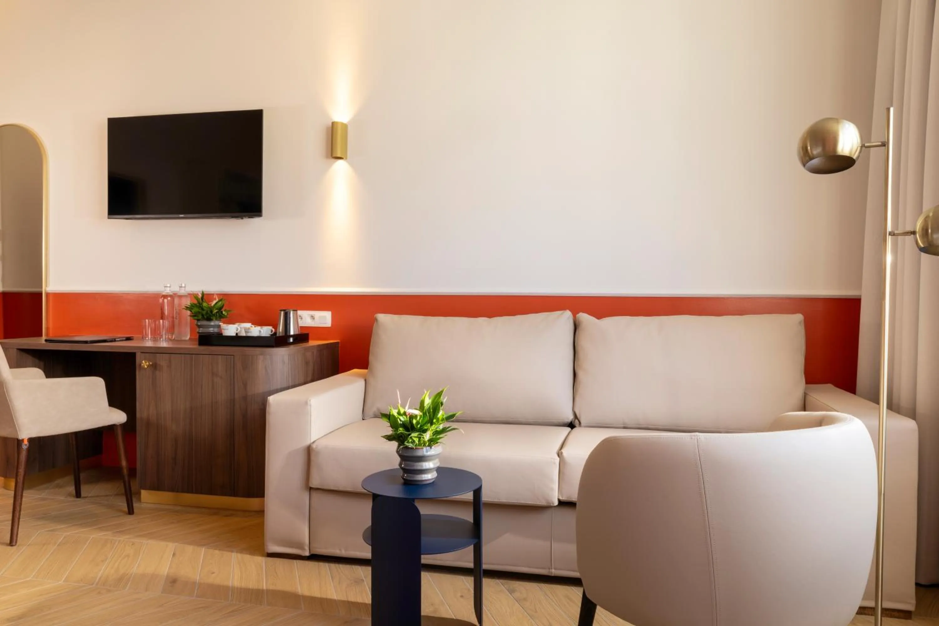 Living room in Hotel The Augustin