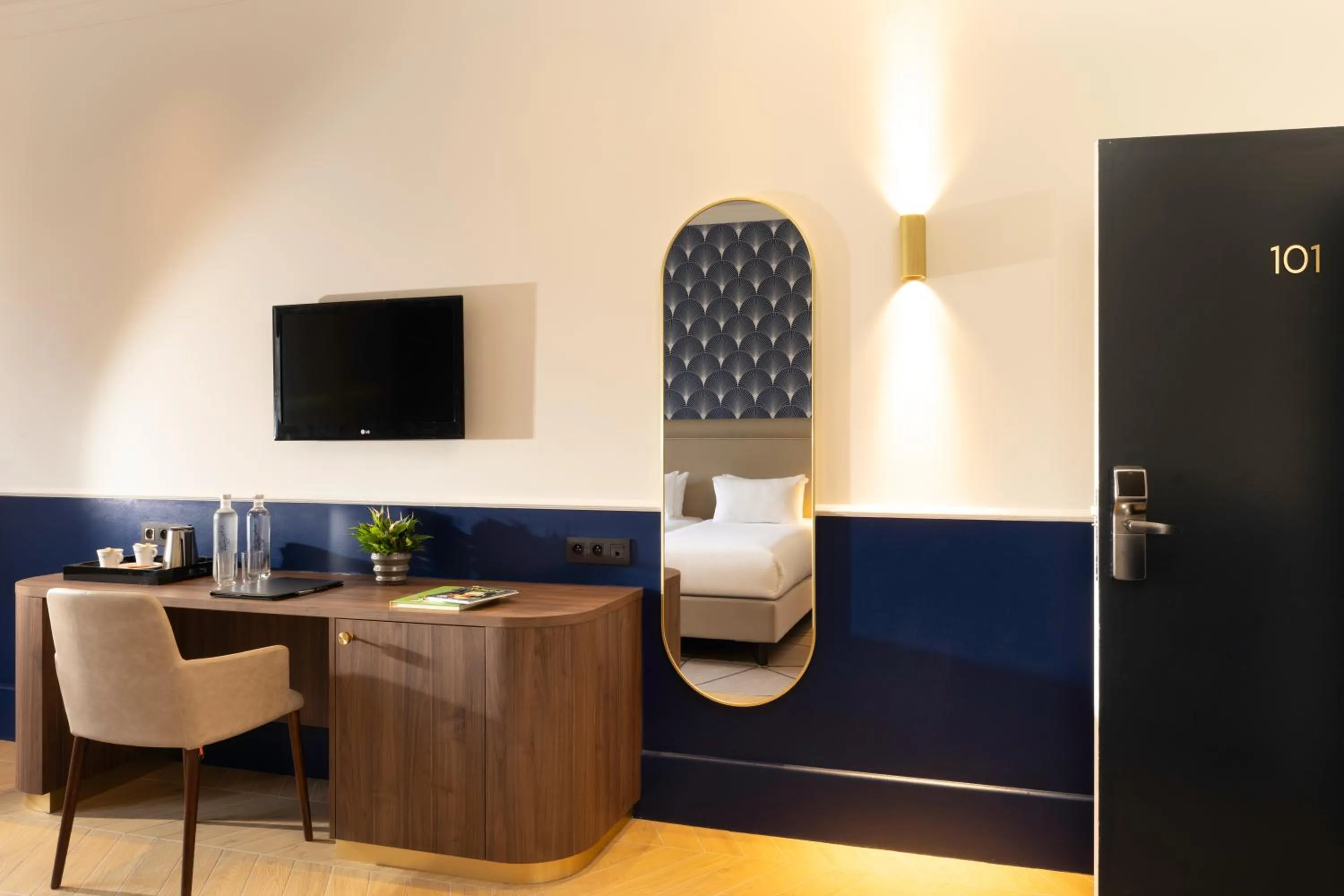 Seating area in Hotel The Augustin