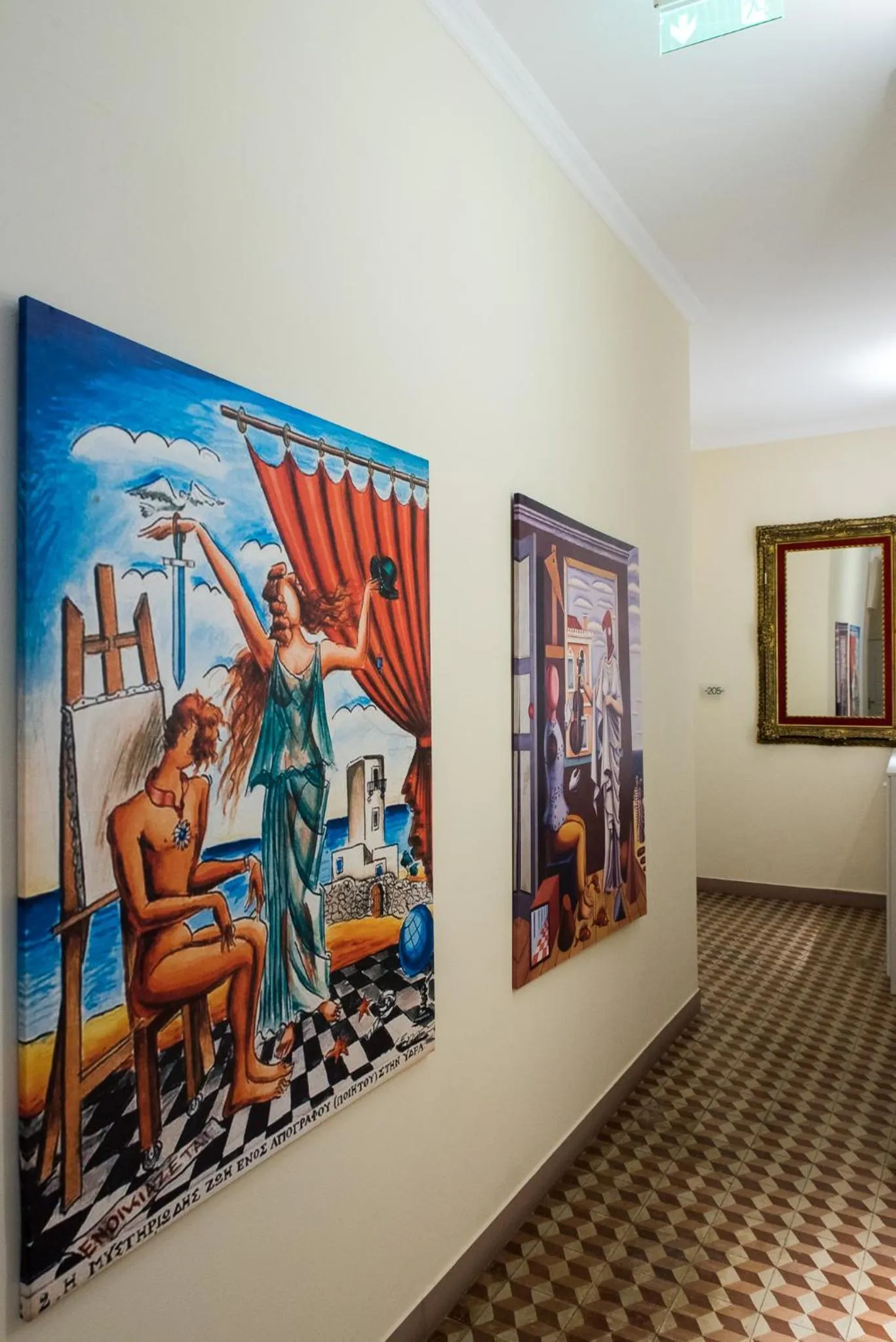 Decorative detail in Old Town Inn