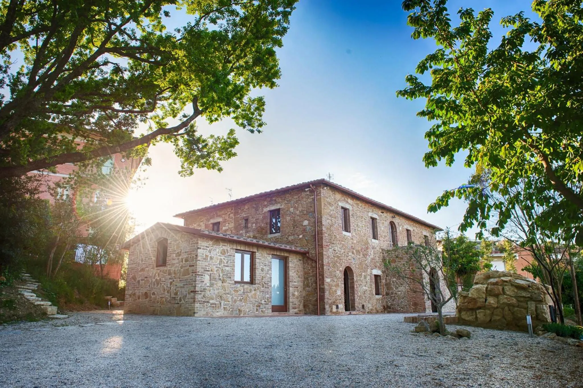 Property building in Antica Quercia Villa & Spa