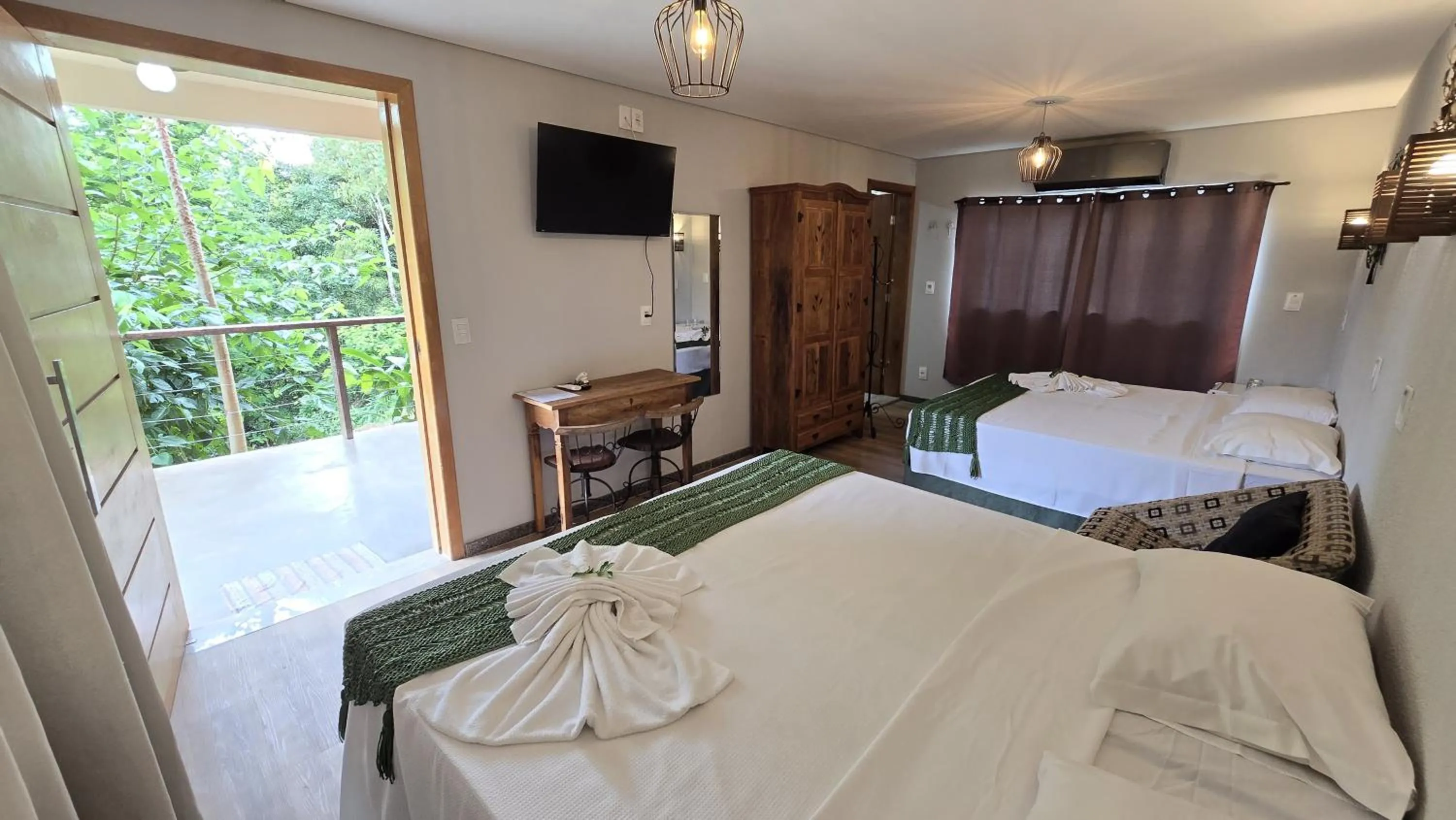 Bedroom, Bed in Pousada Verde Villas