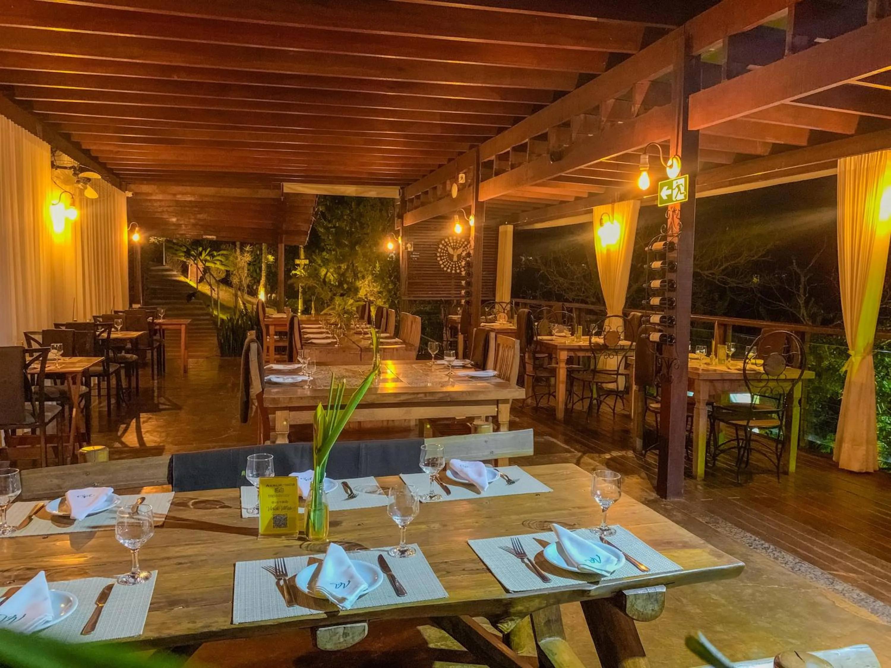 Restaurant/places to eat in Pousada Verde Villas