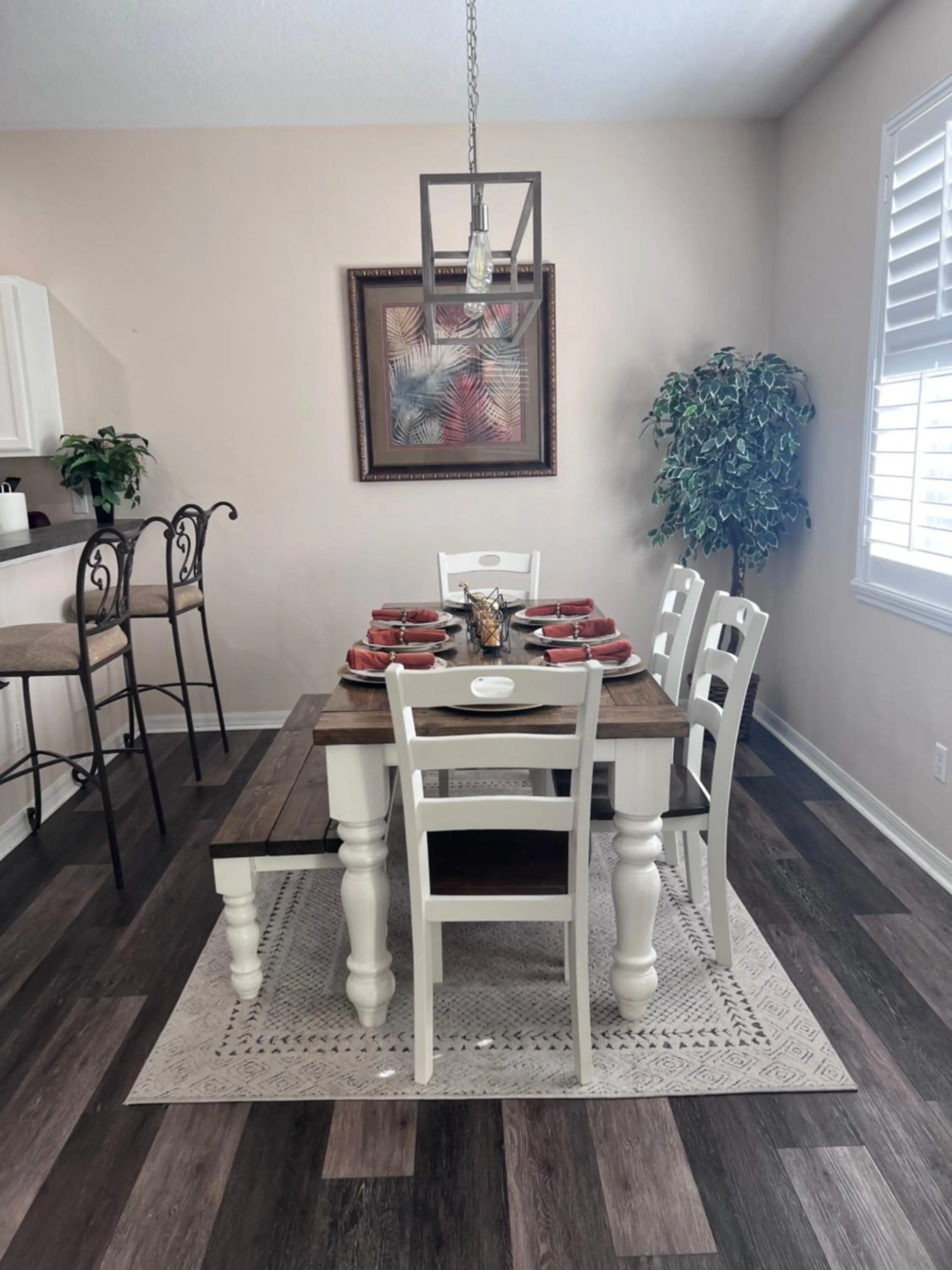 Seating area in Cozy Villa With South Facing Pool