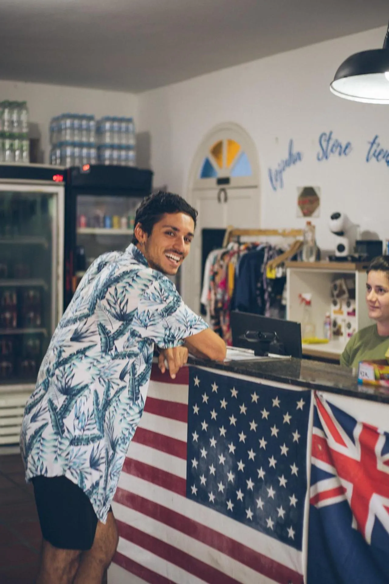 Lobby or reception in World Hostel - Canasvieiras