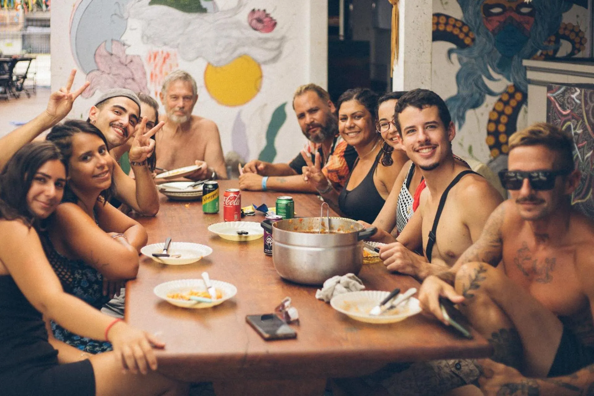 People in World Hostel - Canasvieiras