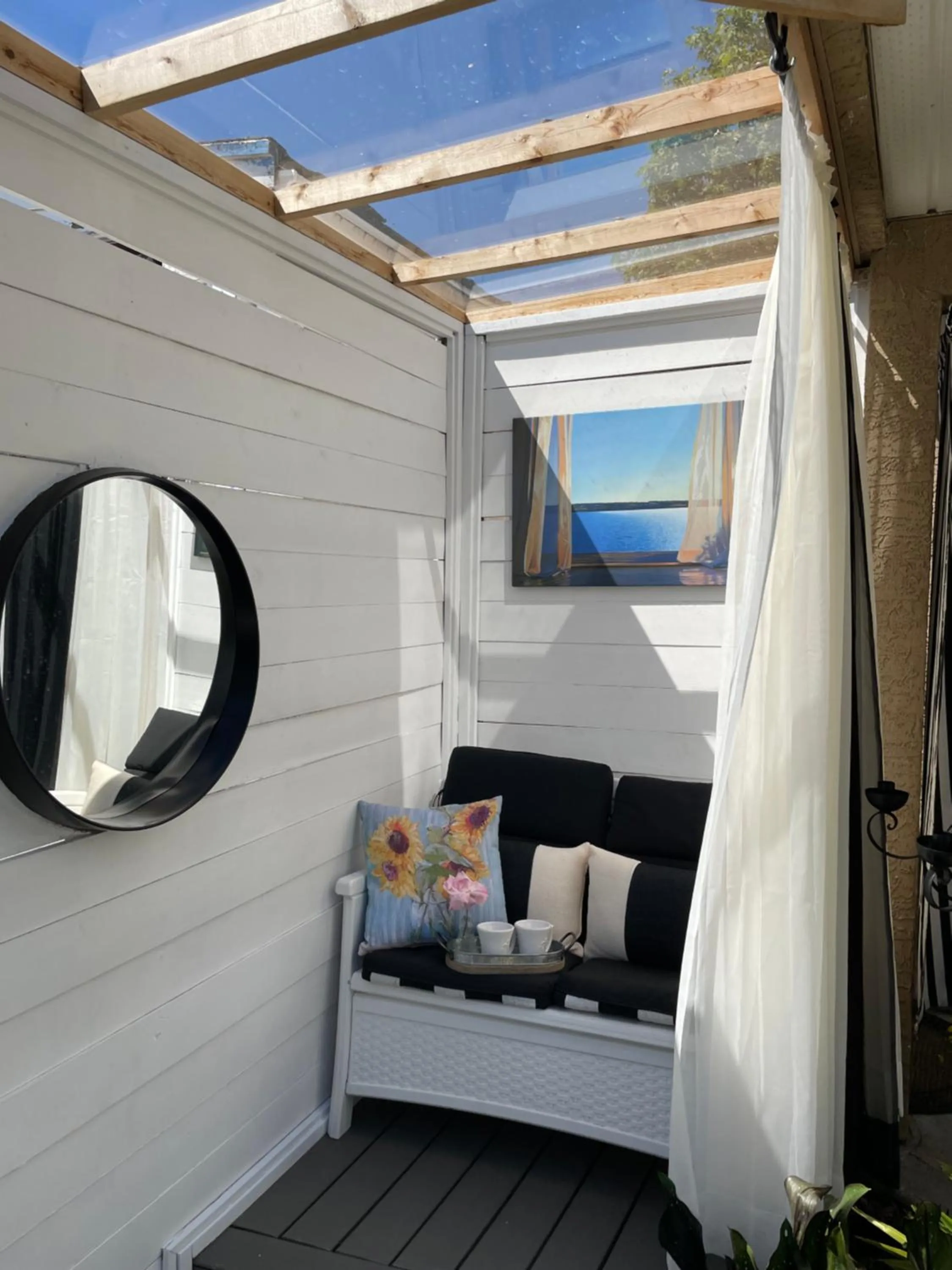 Balcony/Terrace in Donna's Bed & Breakfast