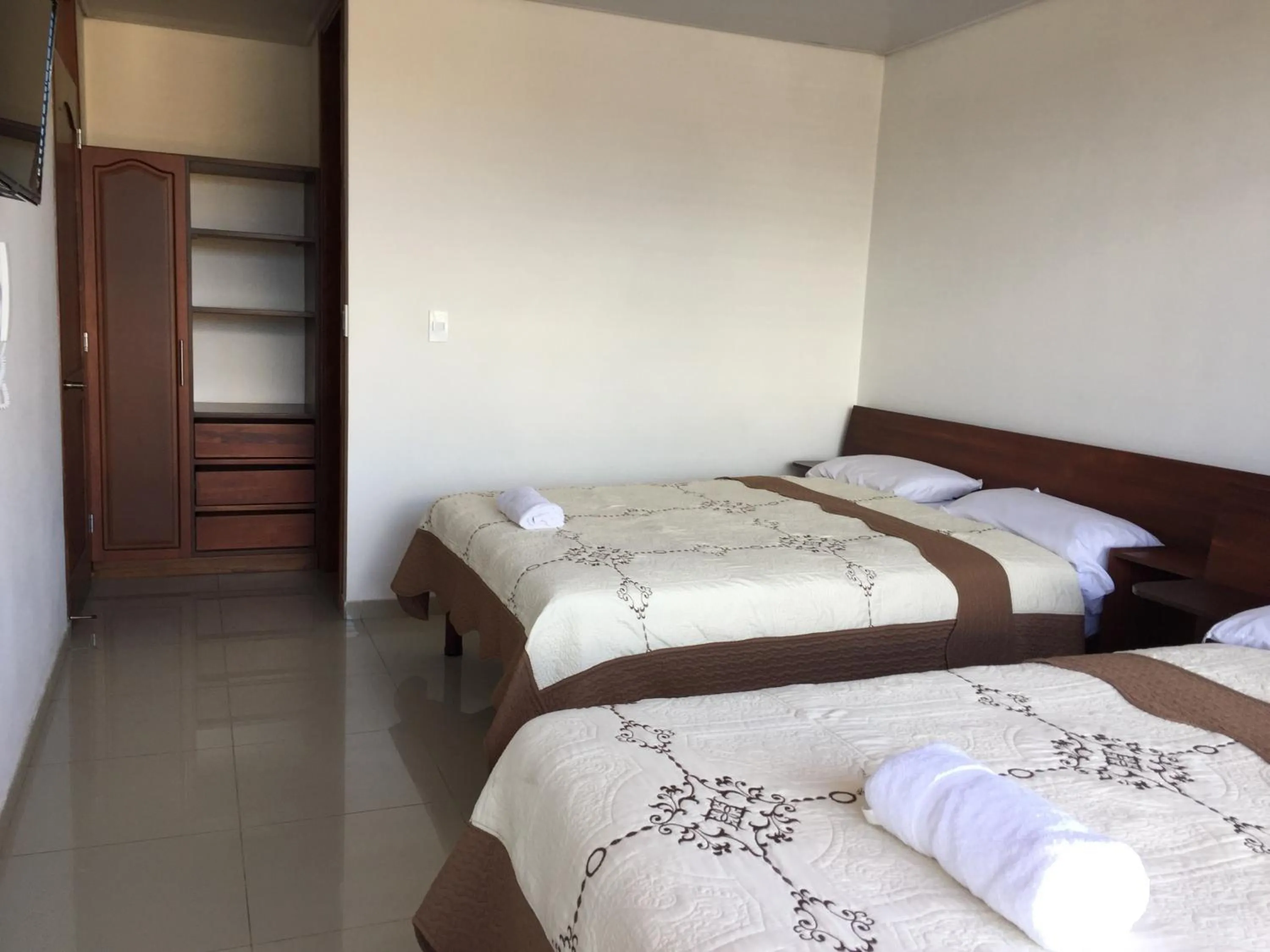 Bed in Hotel Universal