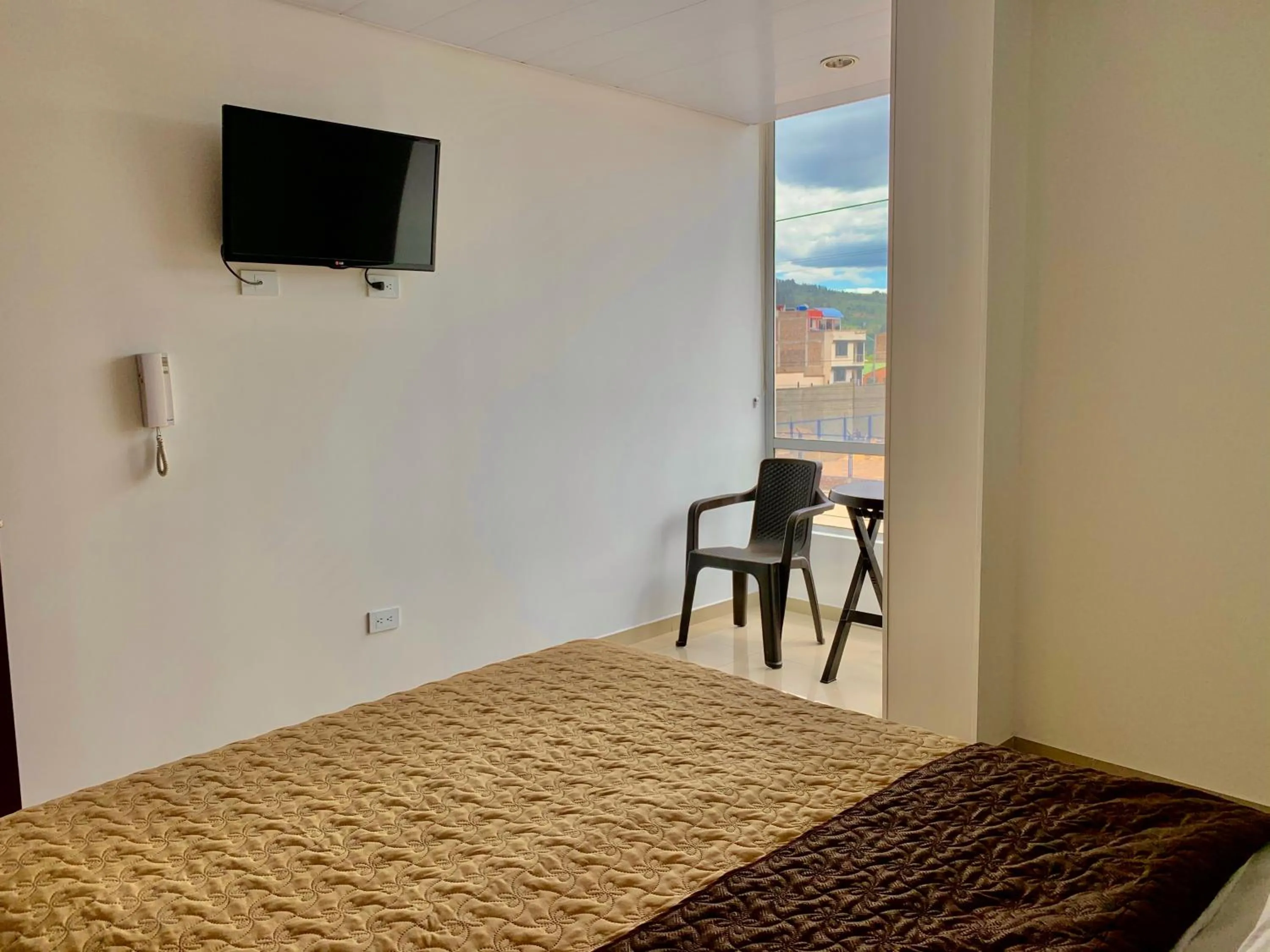 Bed in Hotel Universal