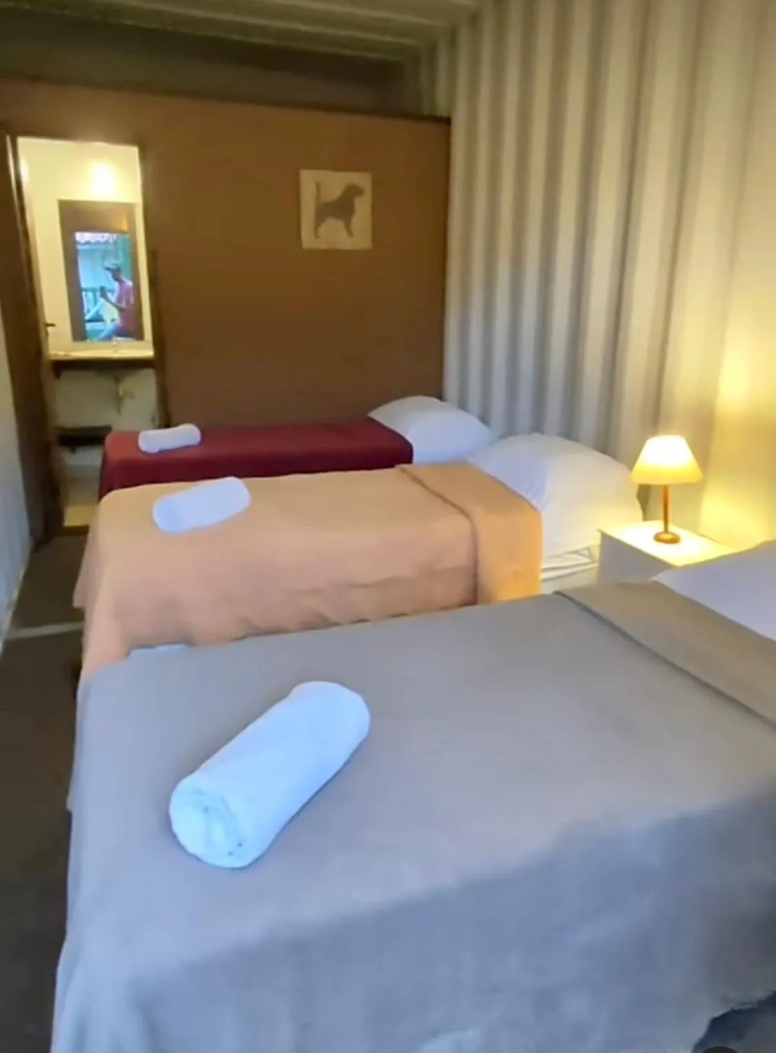 Bedroom, Bed in Container Eco Suítes