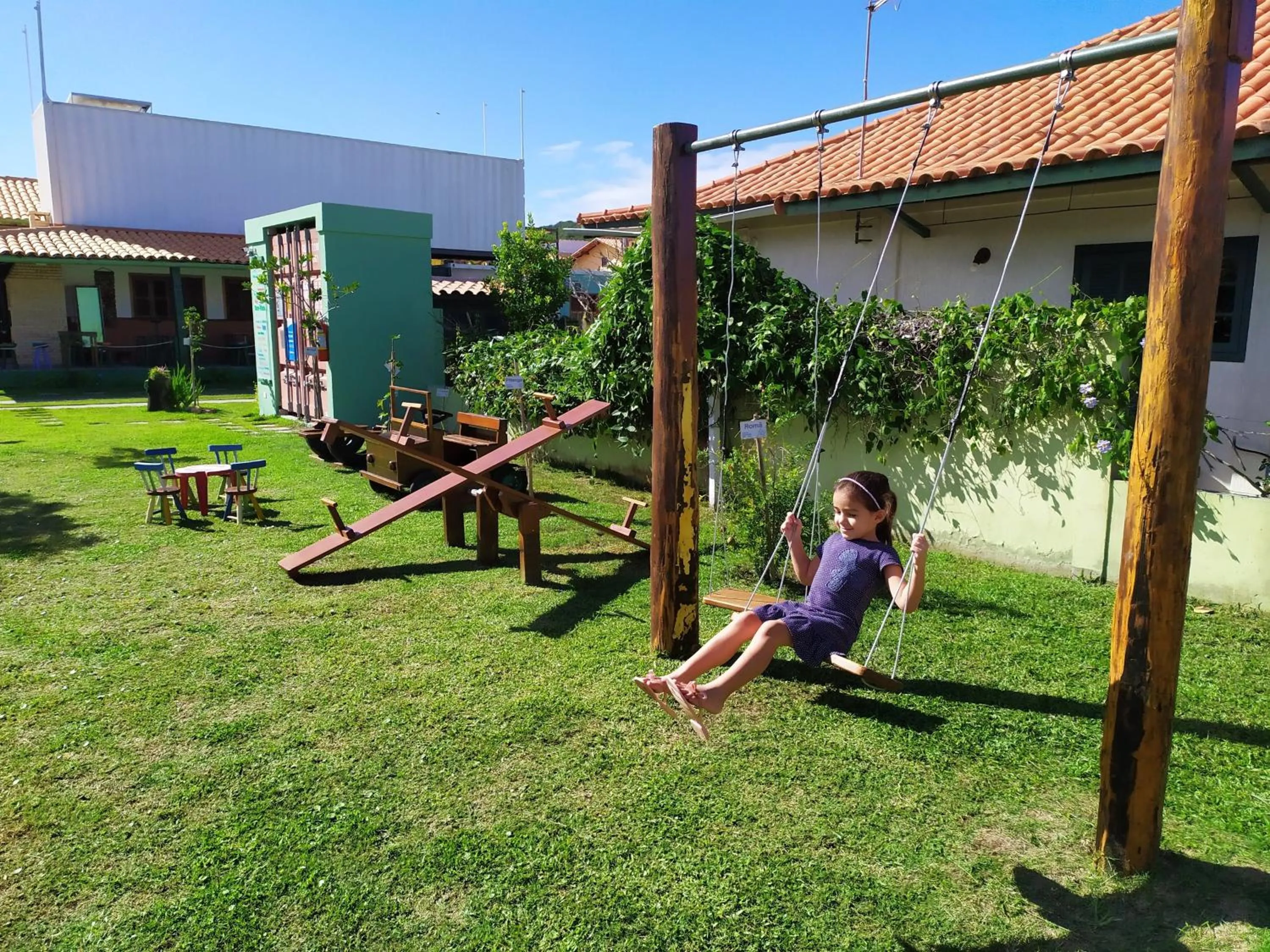 Children play ground in Container Eco Suítes