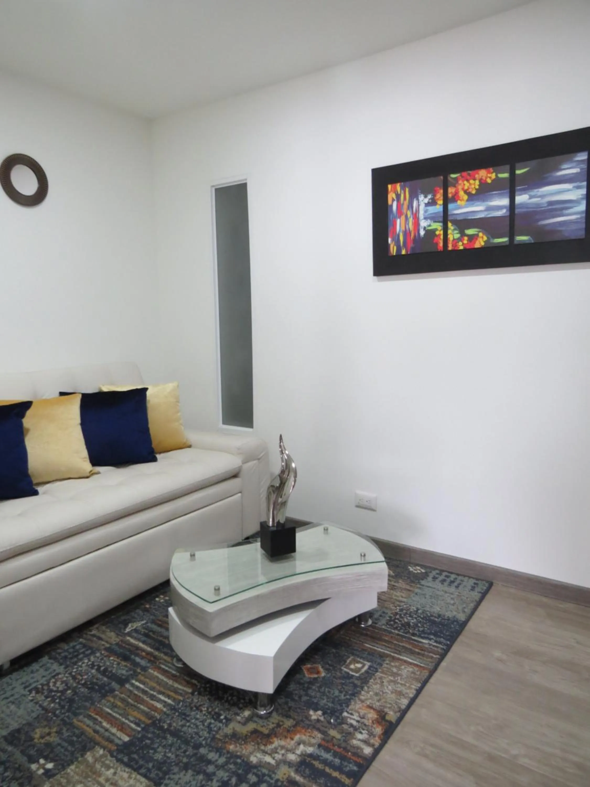 Living room in Hotel Los Cristales