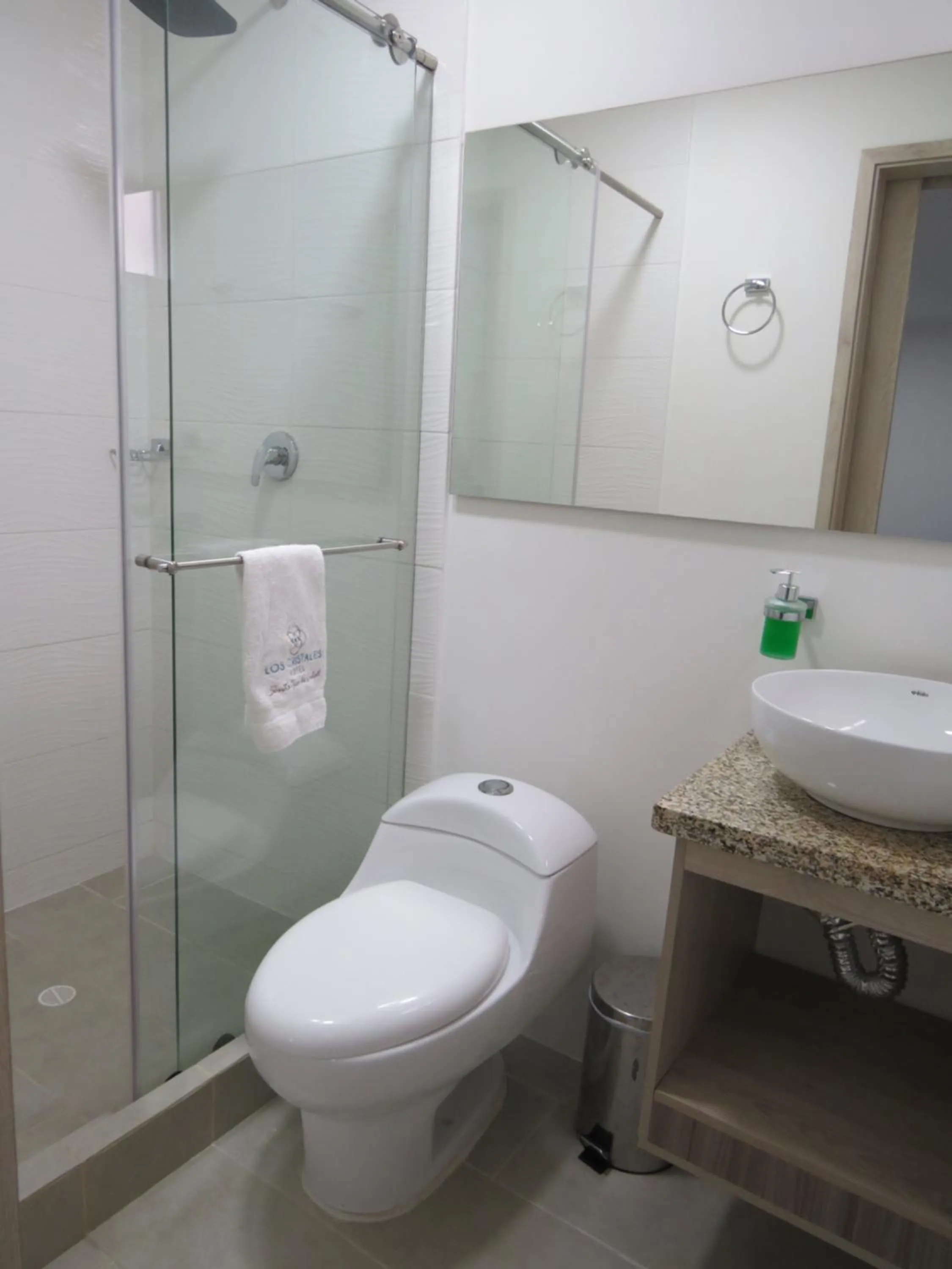 Bathroom in Hotel Los Cristales