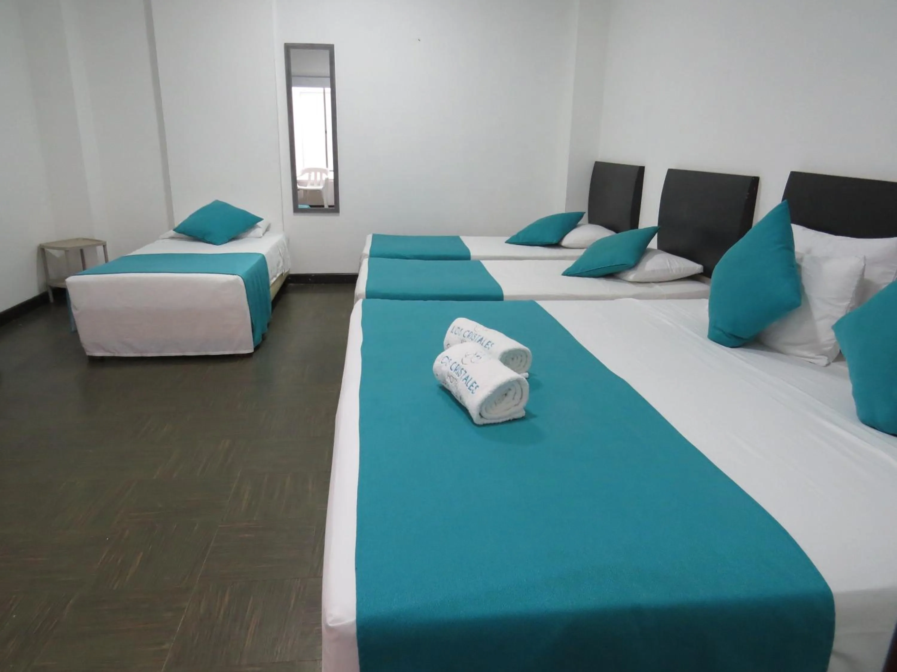 Bed in Hotel Los Cristales