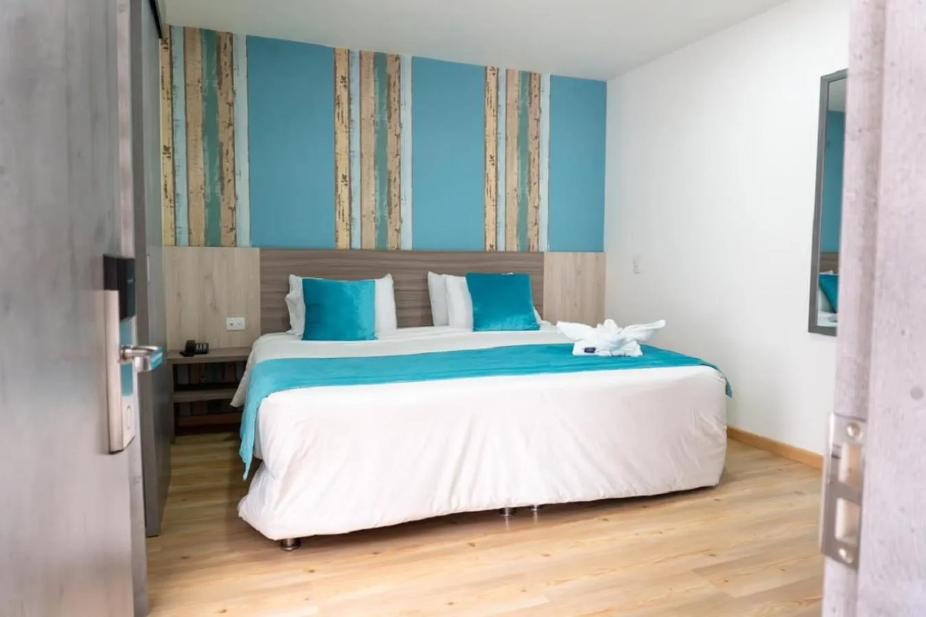 Bed in Hotel Los Cristales