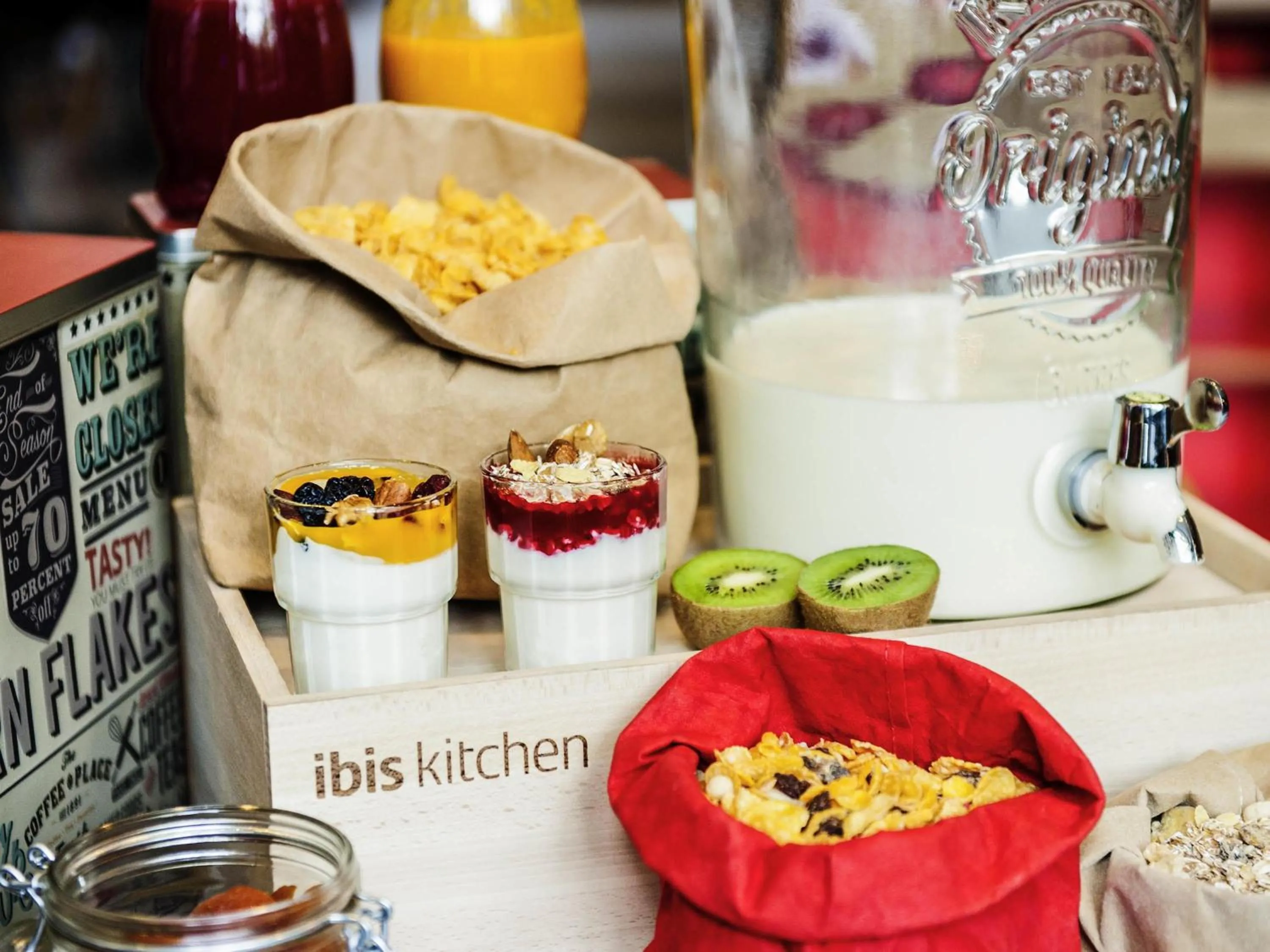 Breakfast in ibis Liège Seraing