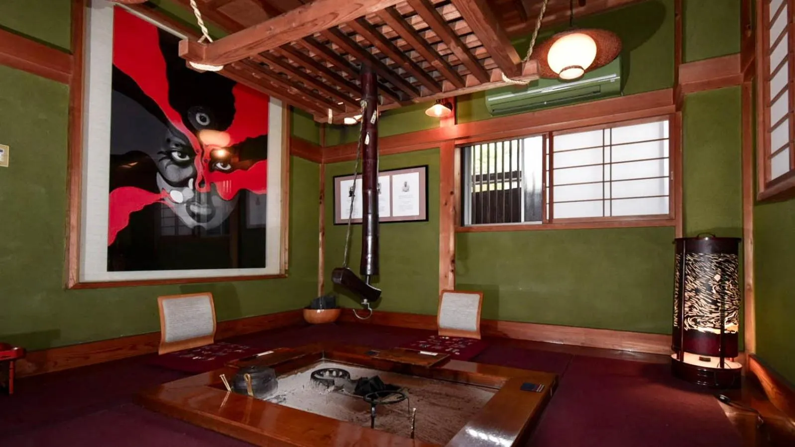 Dining area in Irorinoyado Ashina