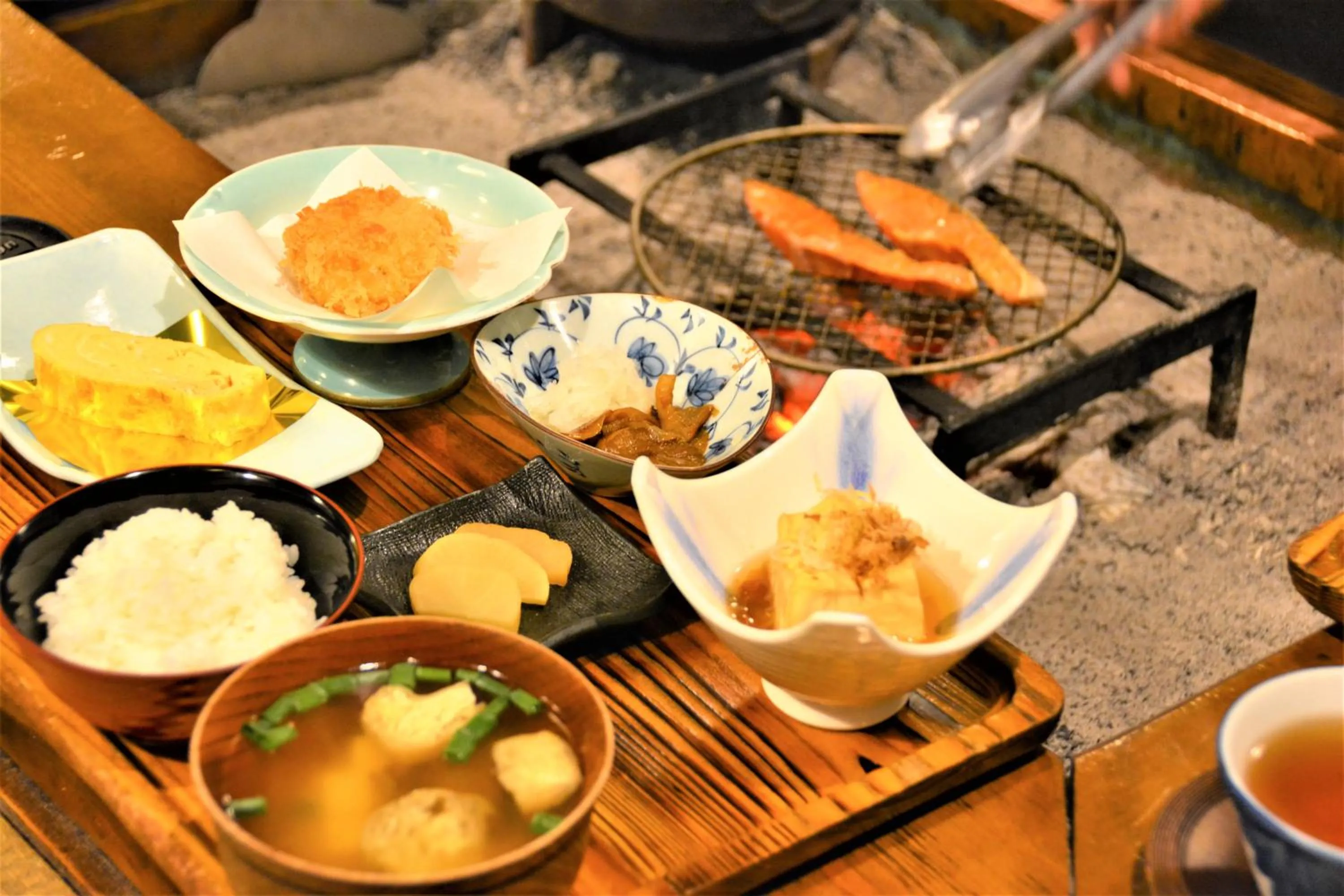 Breakfast in Irorinoyado Ashina