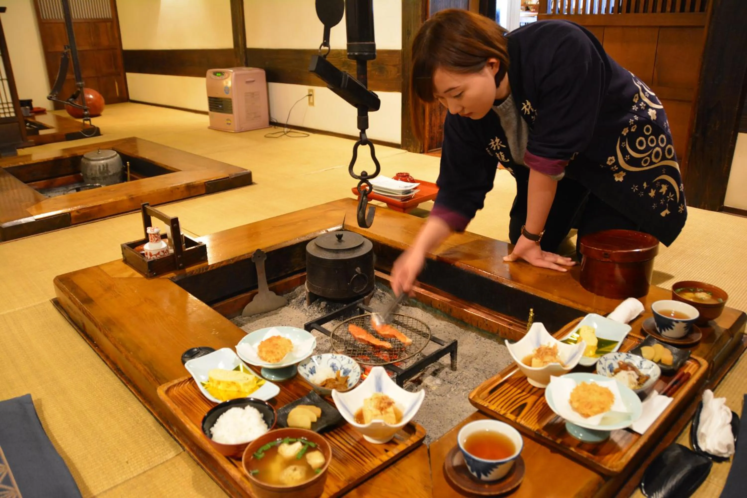 Breakfast in Irorinoyado Ashina