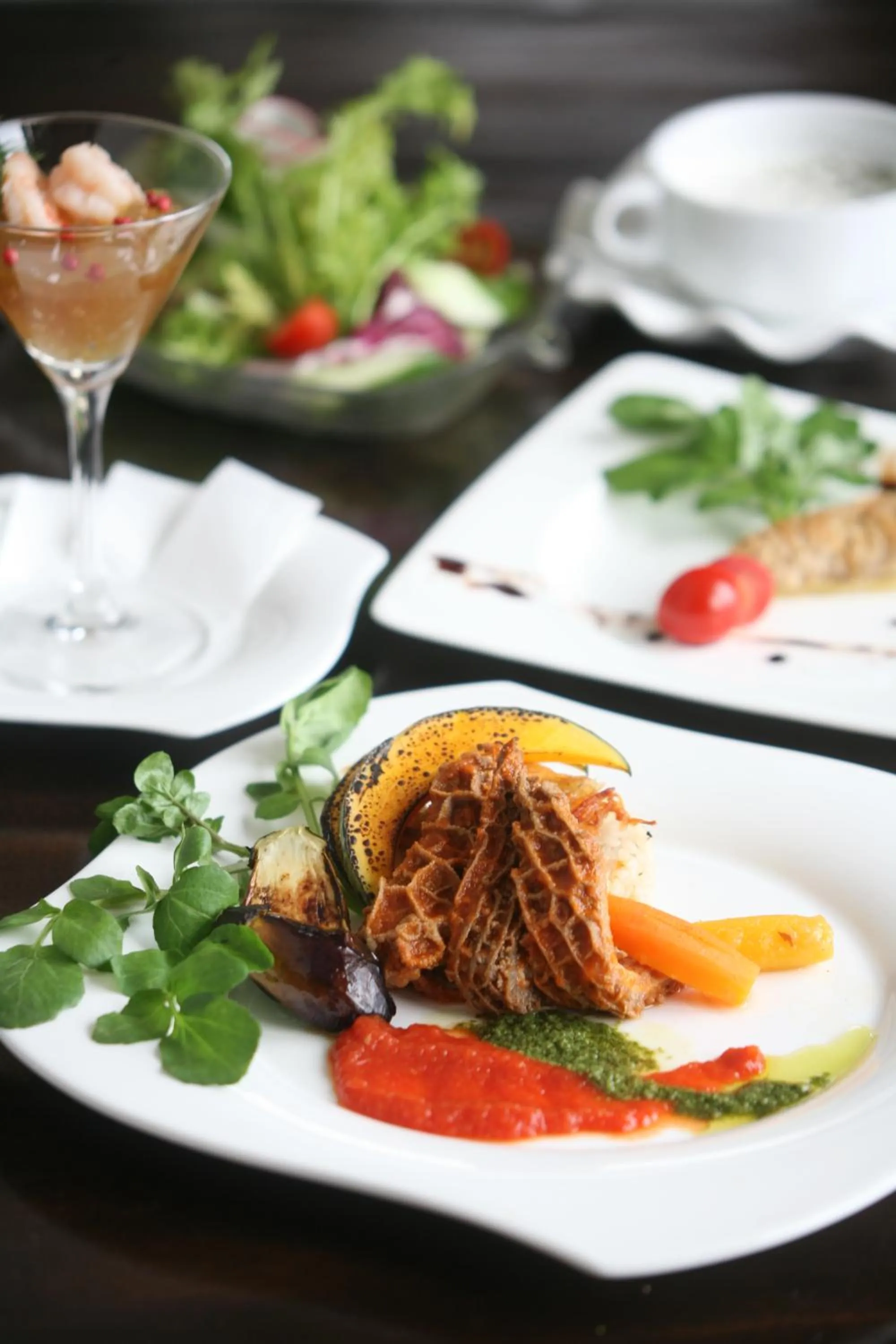 Dinner in Kerama Terrace